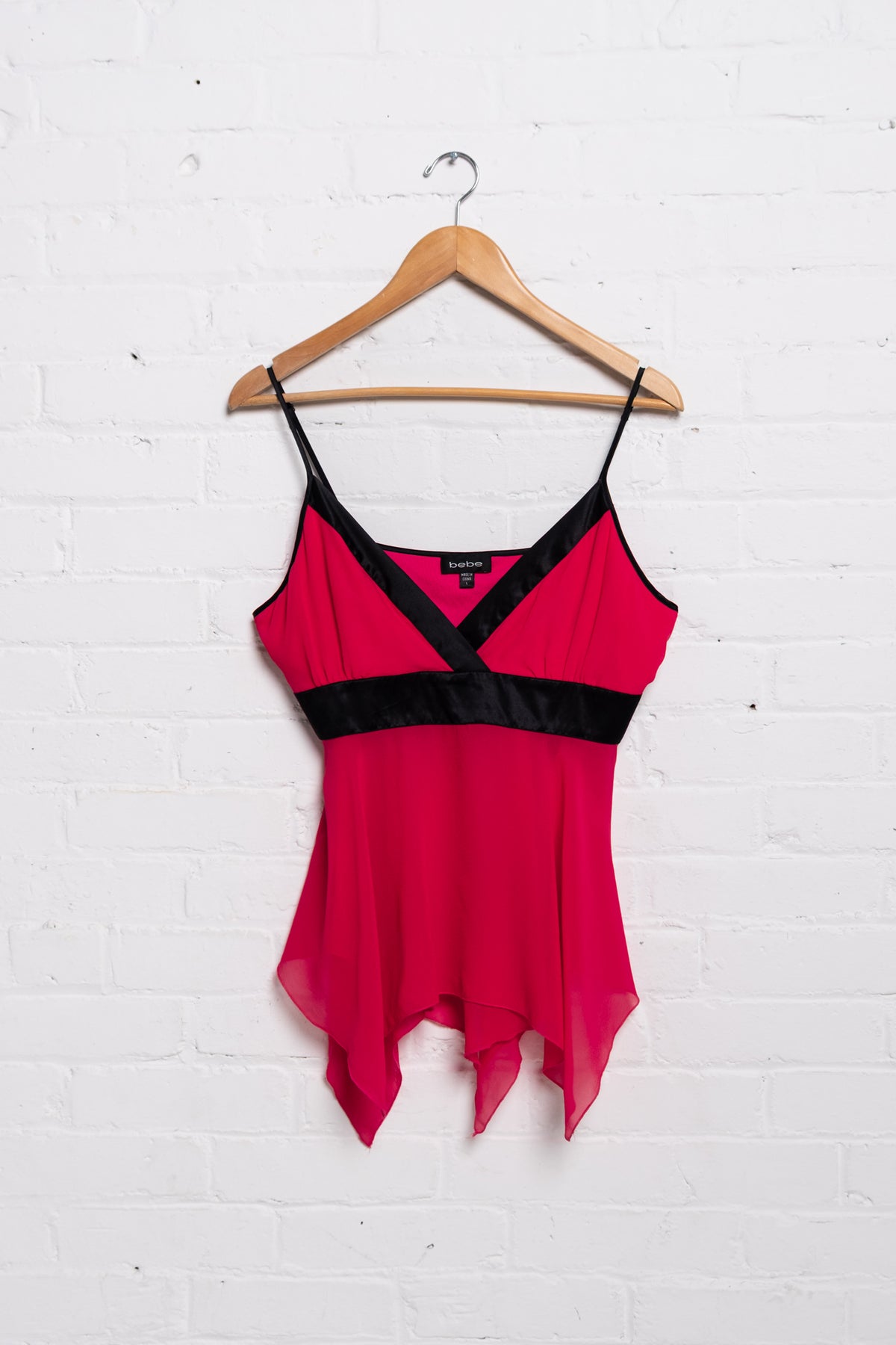 Bebe Silk Going Out Top