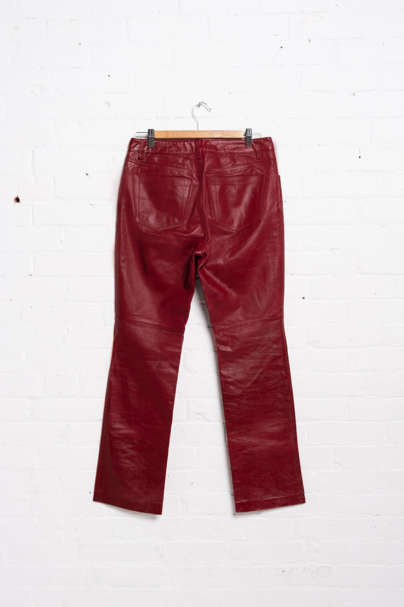 Fall 2000 Gap Leather Bootcut Pants – Calico