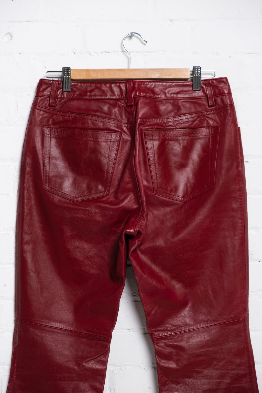 Fall 2000 Gap Leather Bootcut Pants