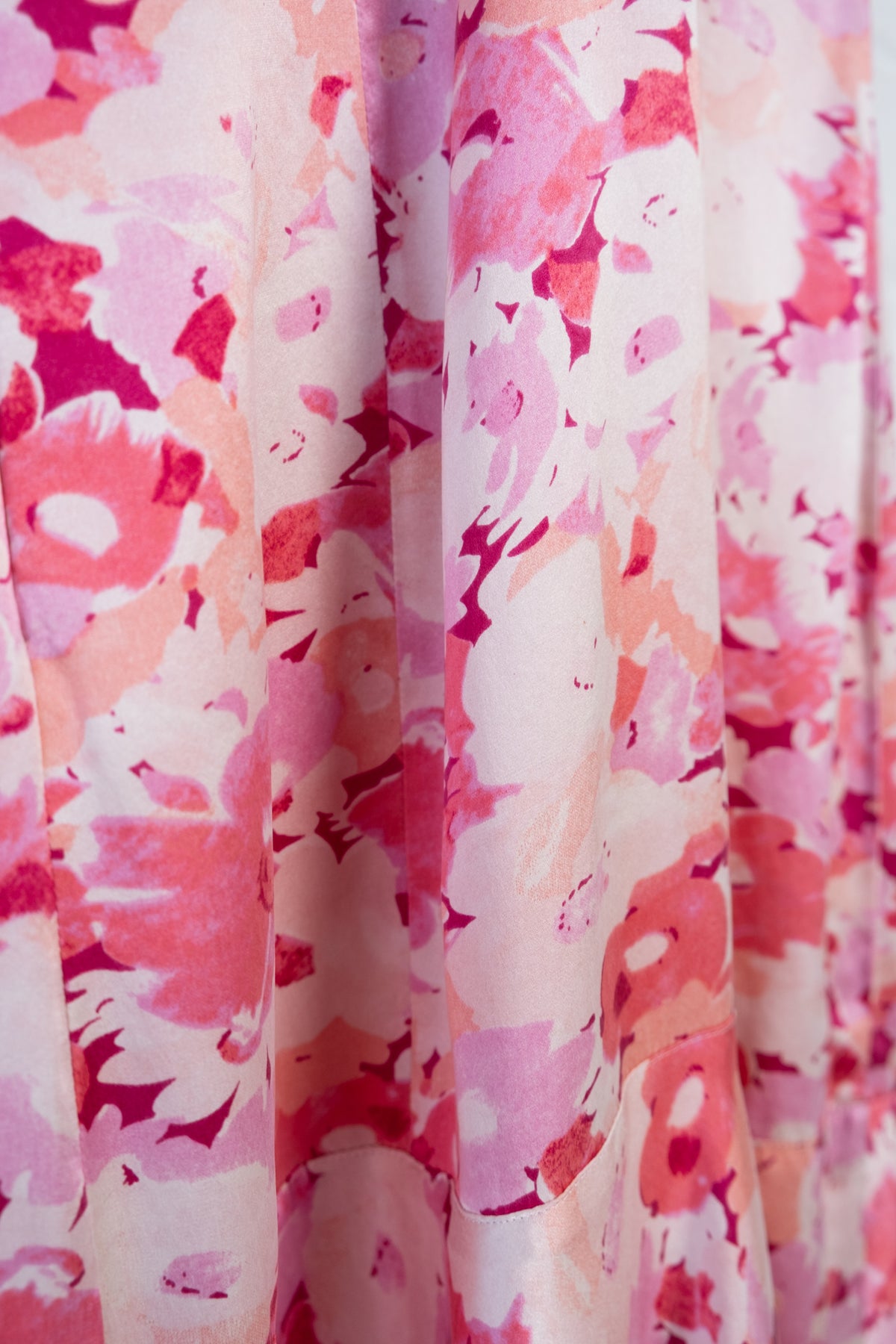 Floral Silk Slip Dress