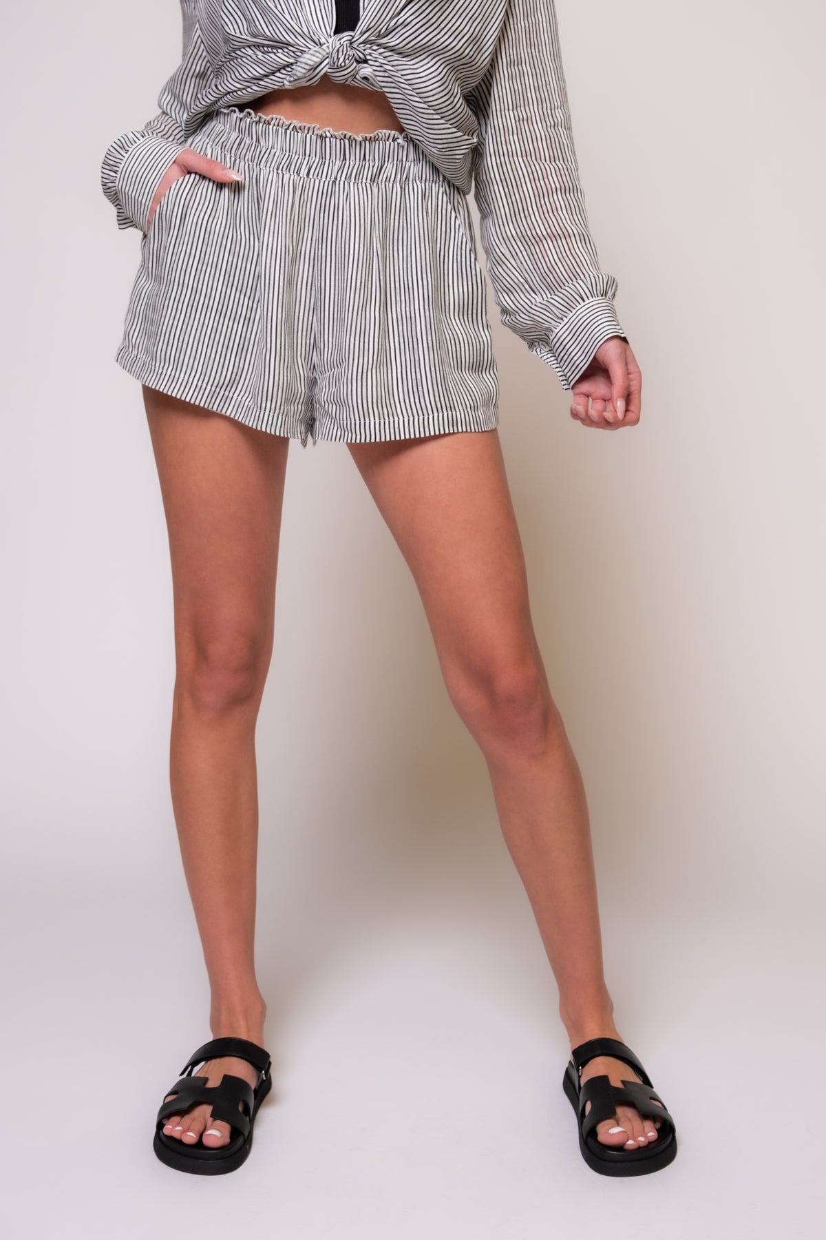 Saltwater Luxe Arroyo Striped Shorts