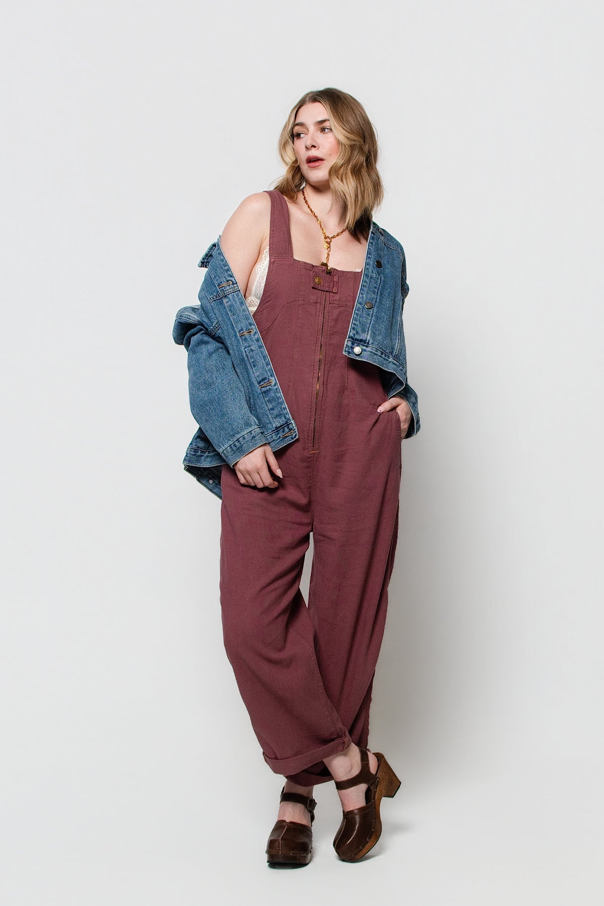 Free People Jude Coverall Jumpsuit