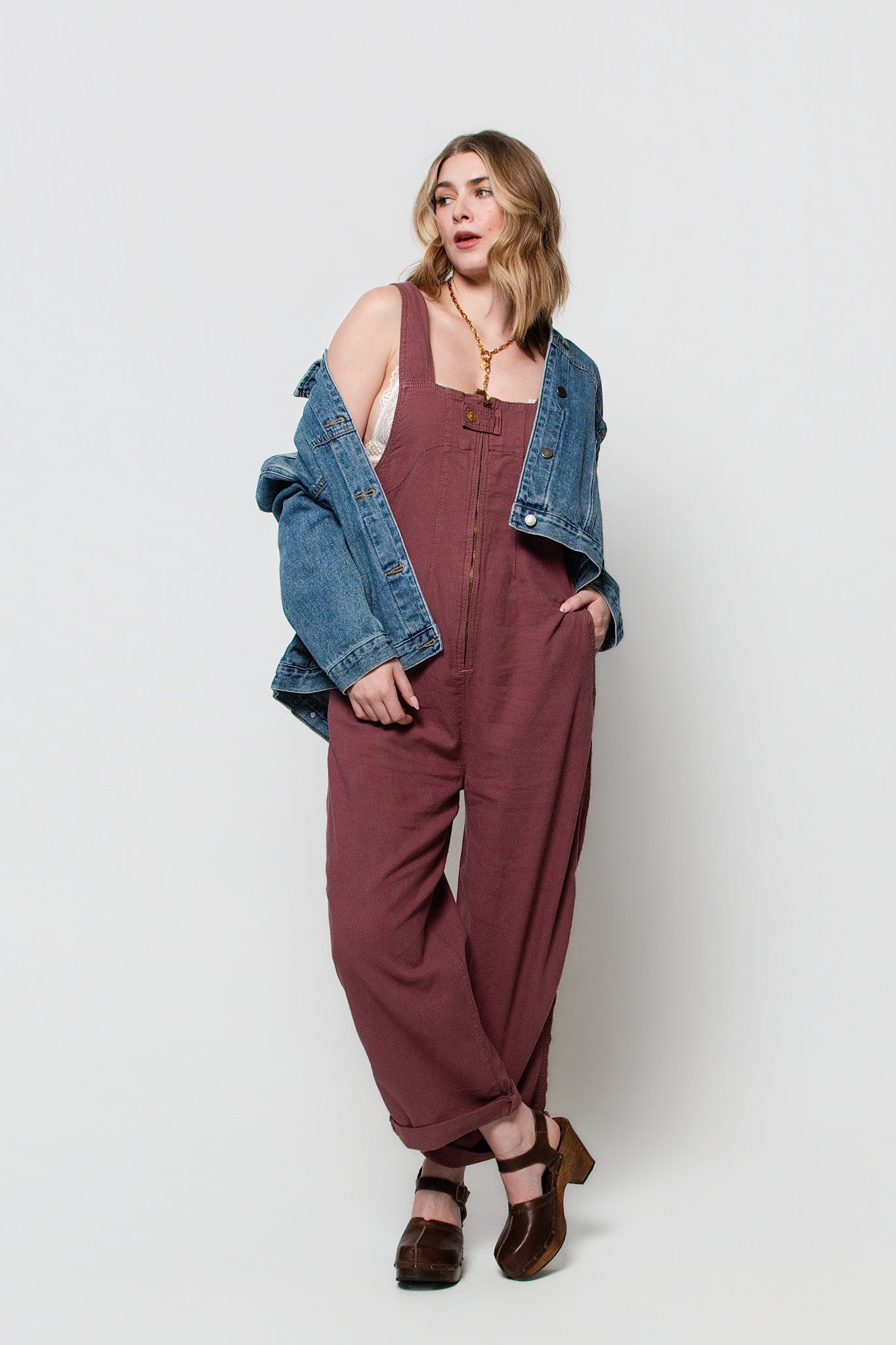 Free People Jude Coverall Jumpsuit