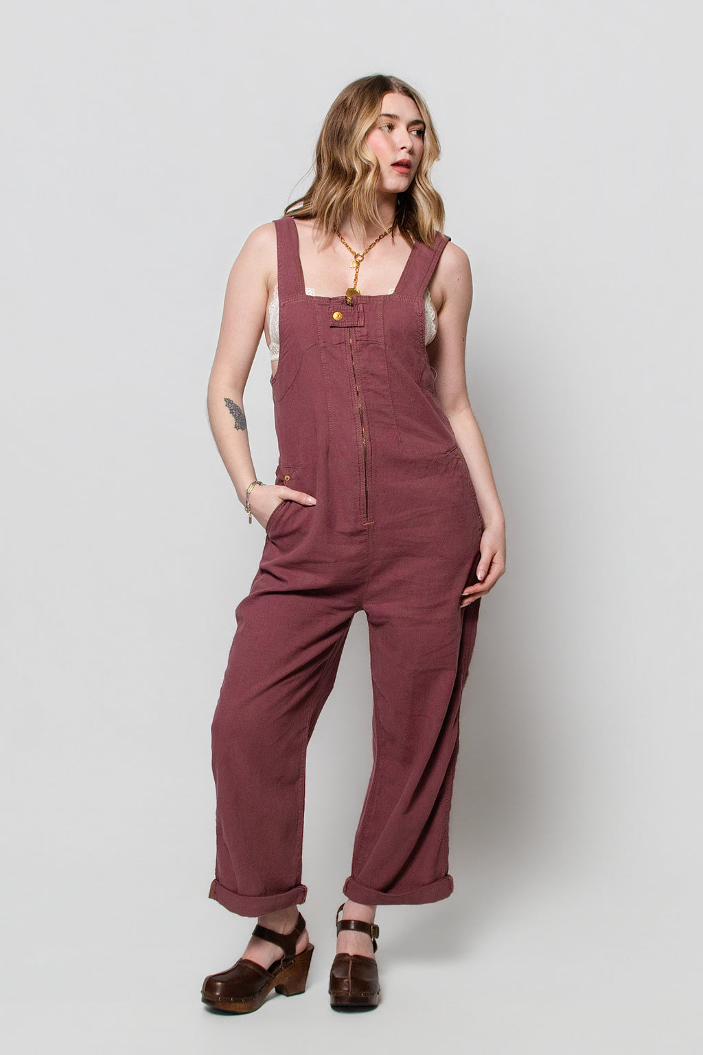 Free People Jude Coverall Jumpsuit
