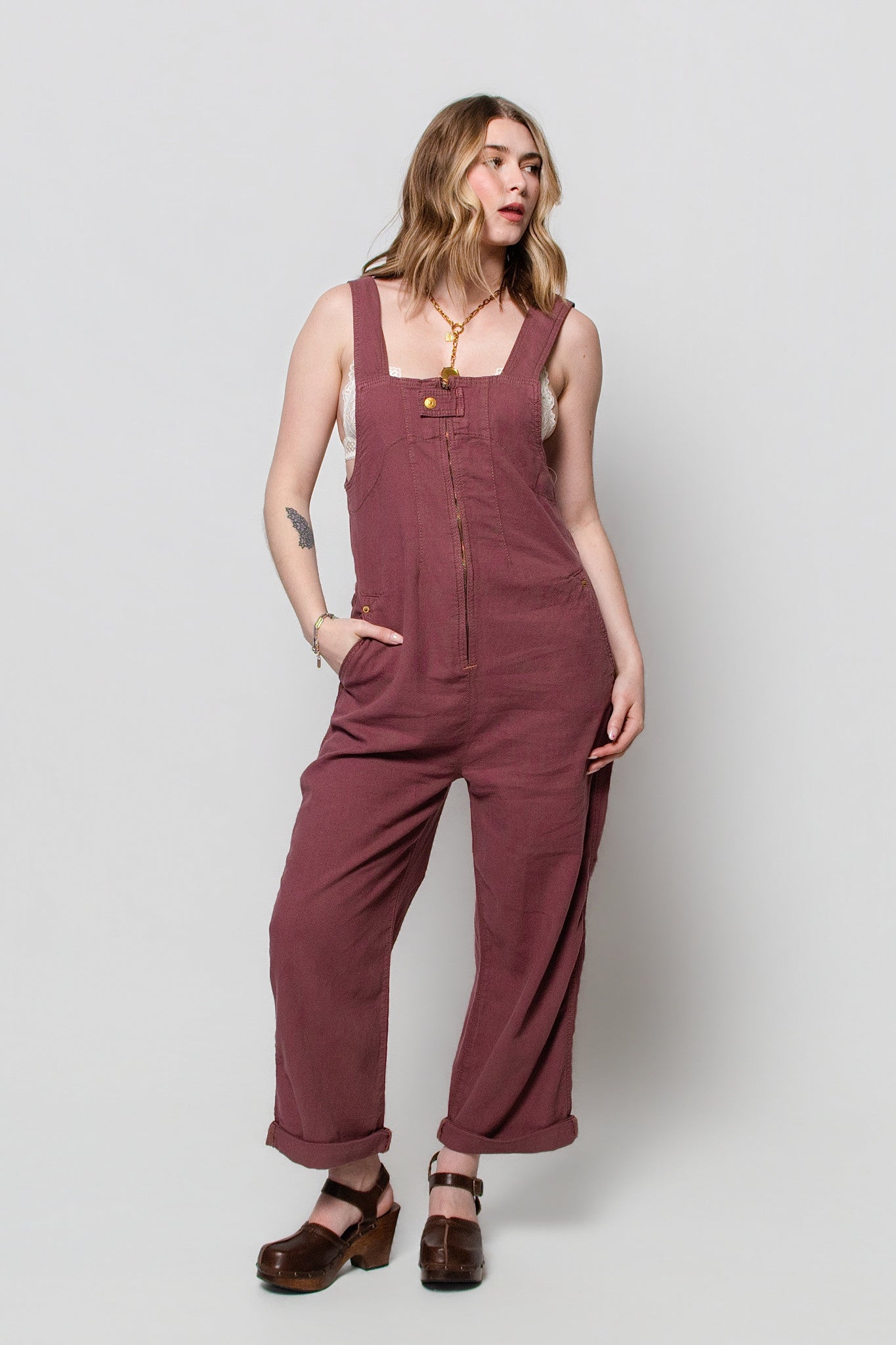 Free People Jude Coverall Jumpsuit