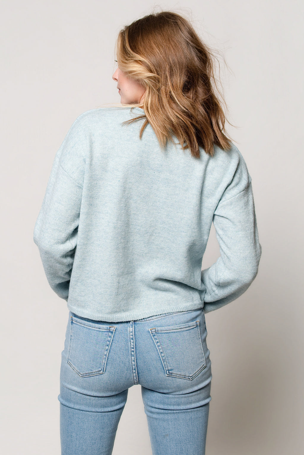 Lila Roll Collar Cardi