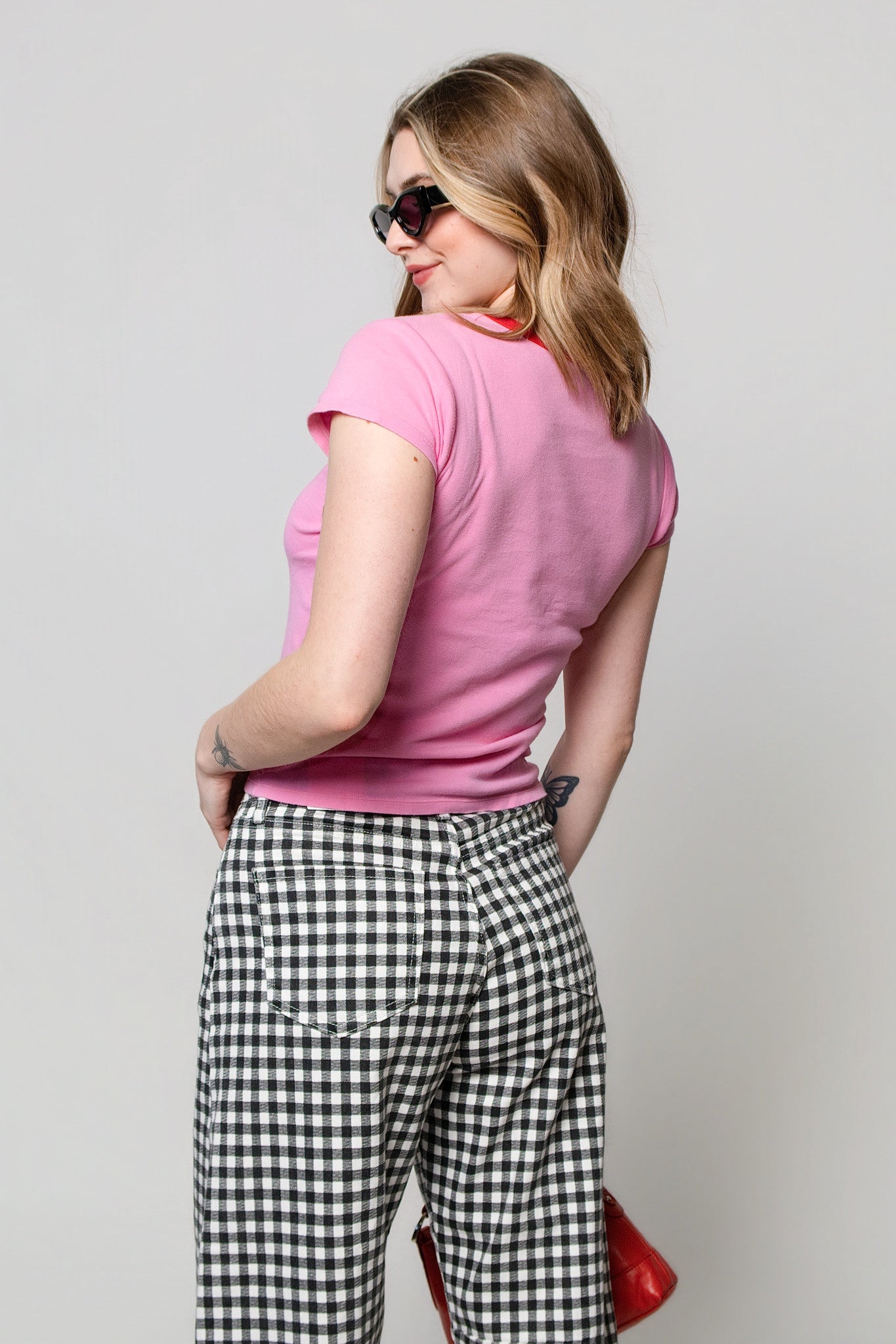 2008 Victoria's Secret Pink Graphic Baby Tee