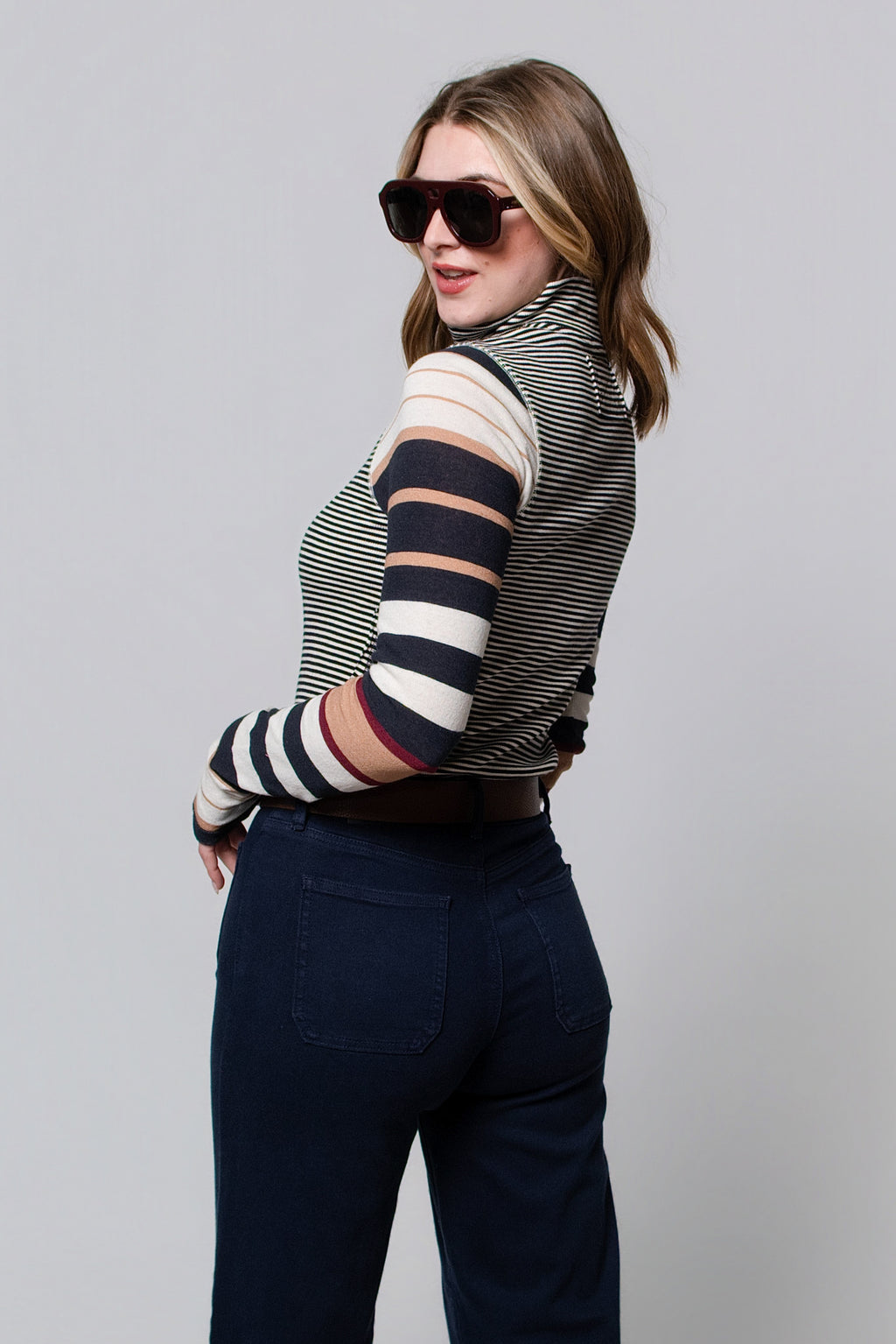 Free People Avery Zip Up Top