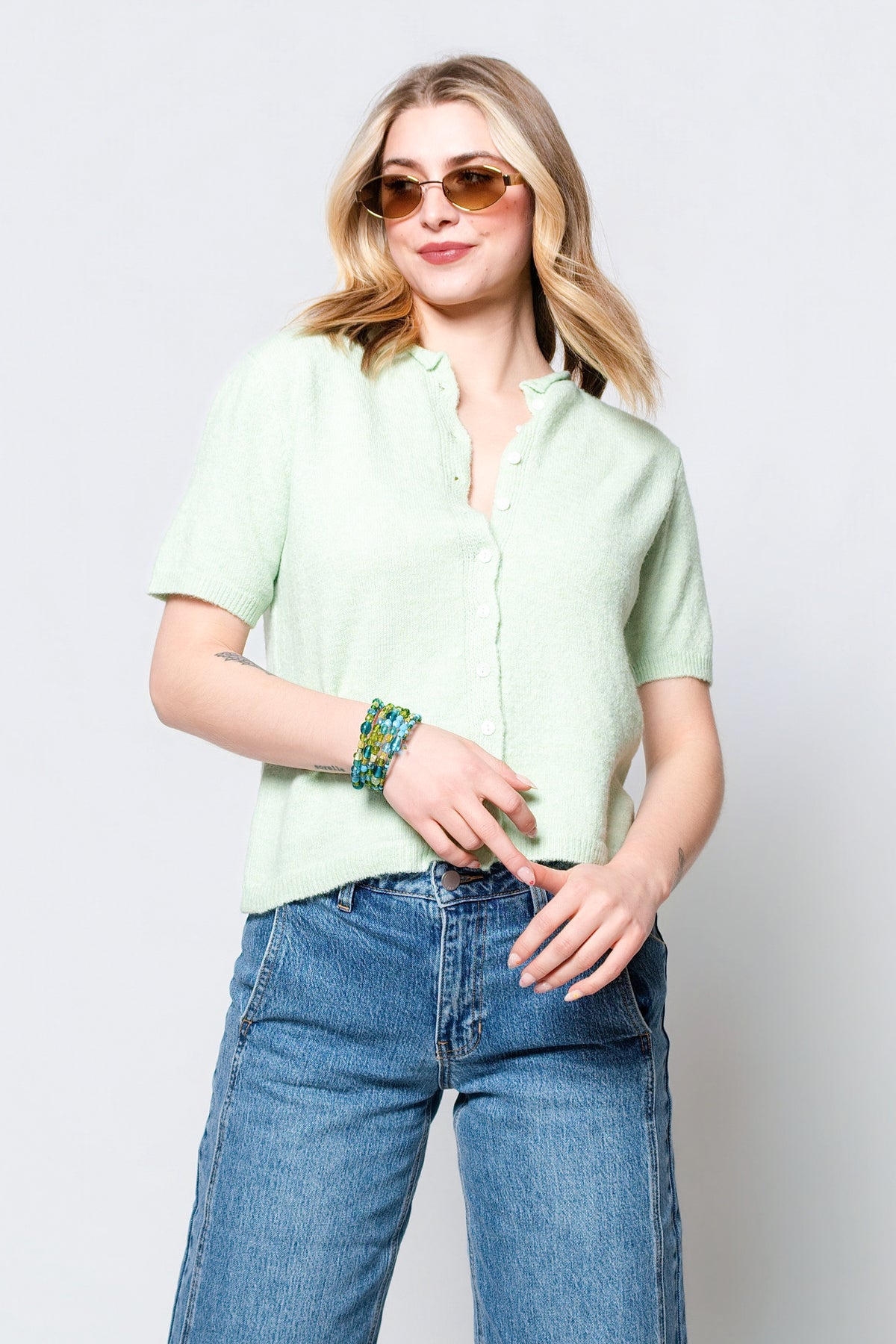 Lex Short Sleeve Cardi