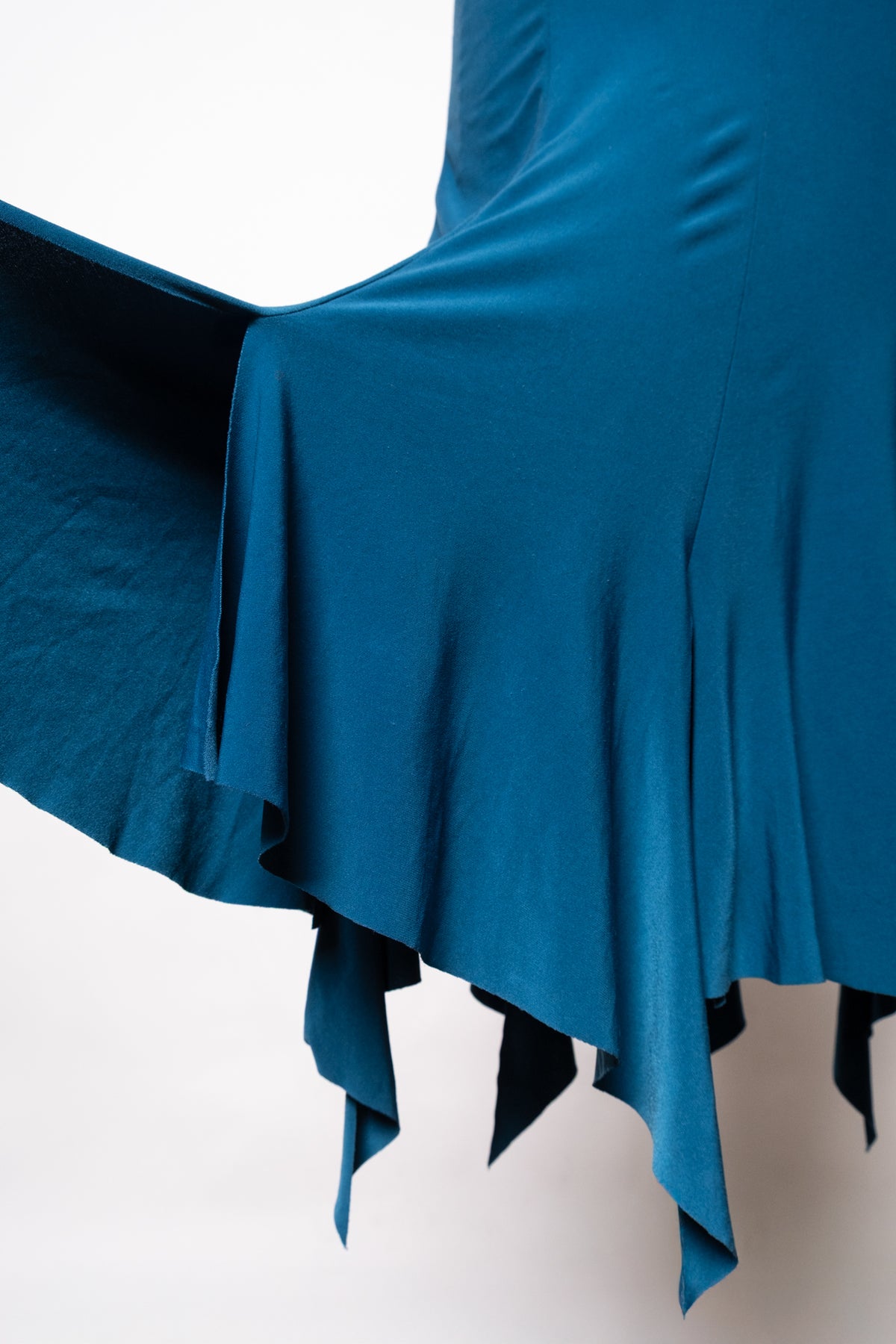 Y2K Dropwaist Tube Midi Dress