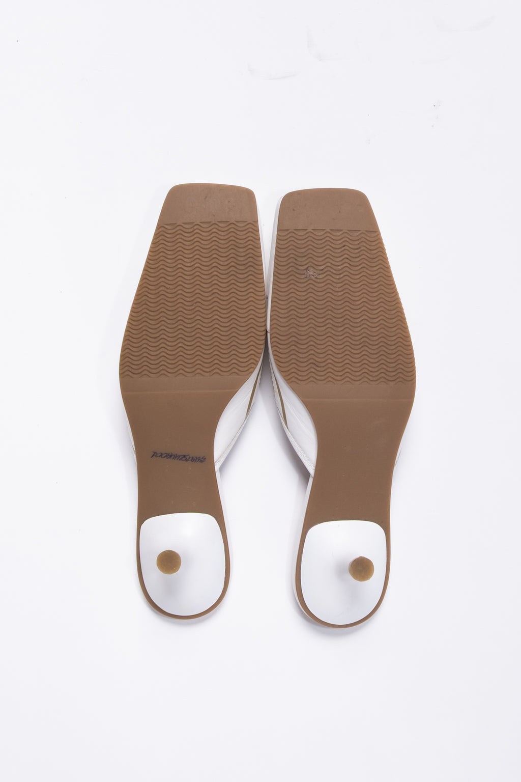 Victoria's Secret Sporty Suede & Leather Kitten Heels