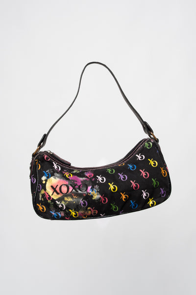 XOXO Graphic Canvas Shoulder Bag – Calico