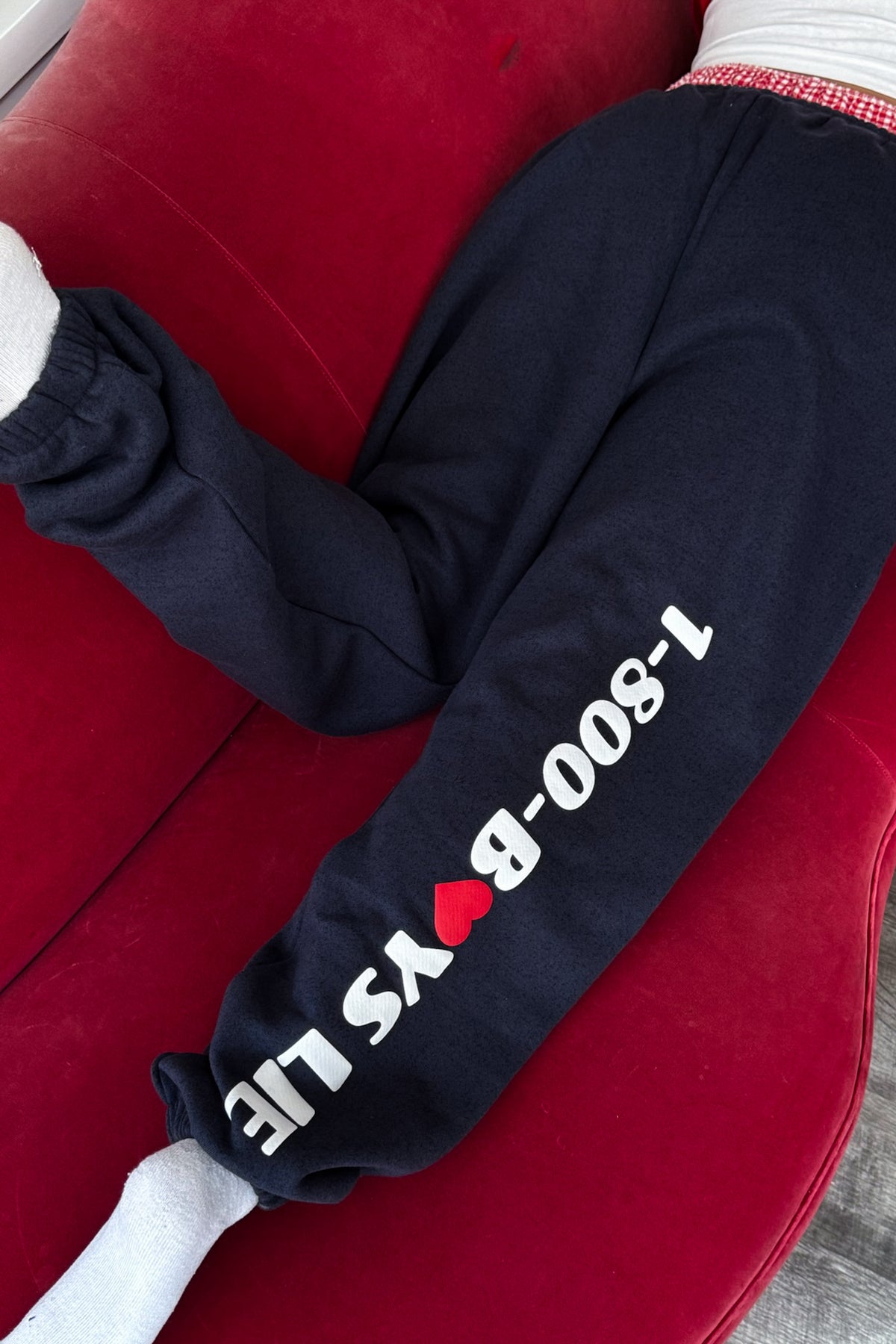 Boys Lie 1-800 Heart Kimmy Pants