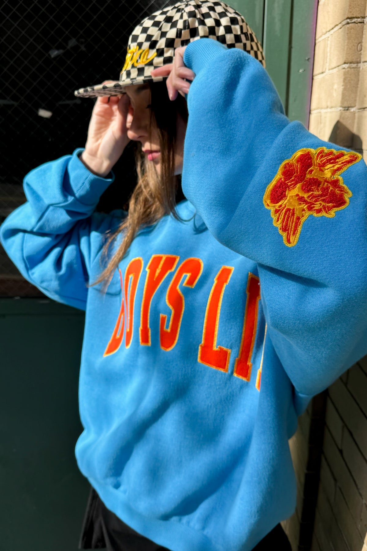 Boys Lie Razzle Dazzle Kara Crewneck