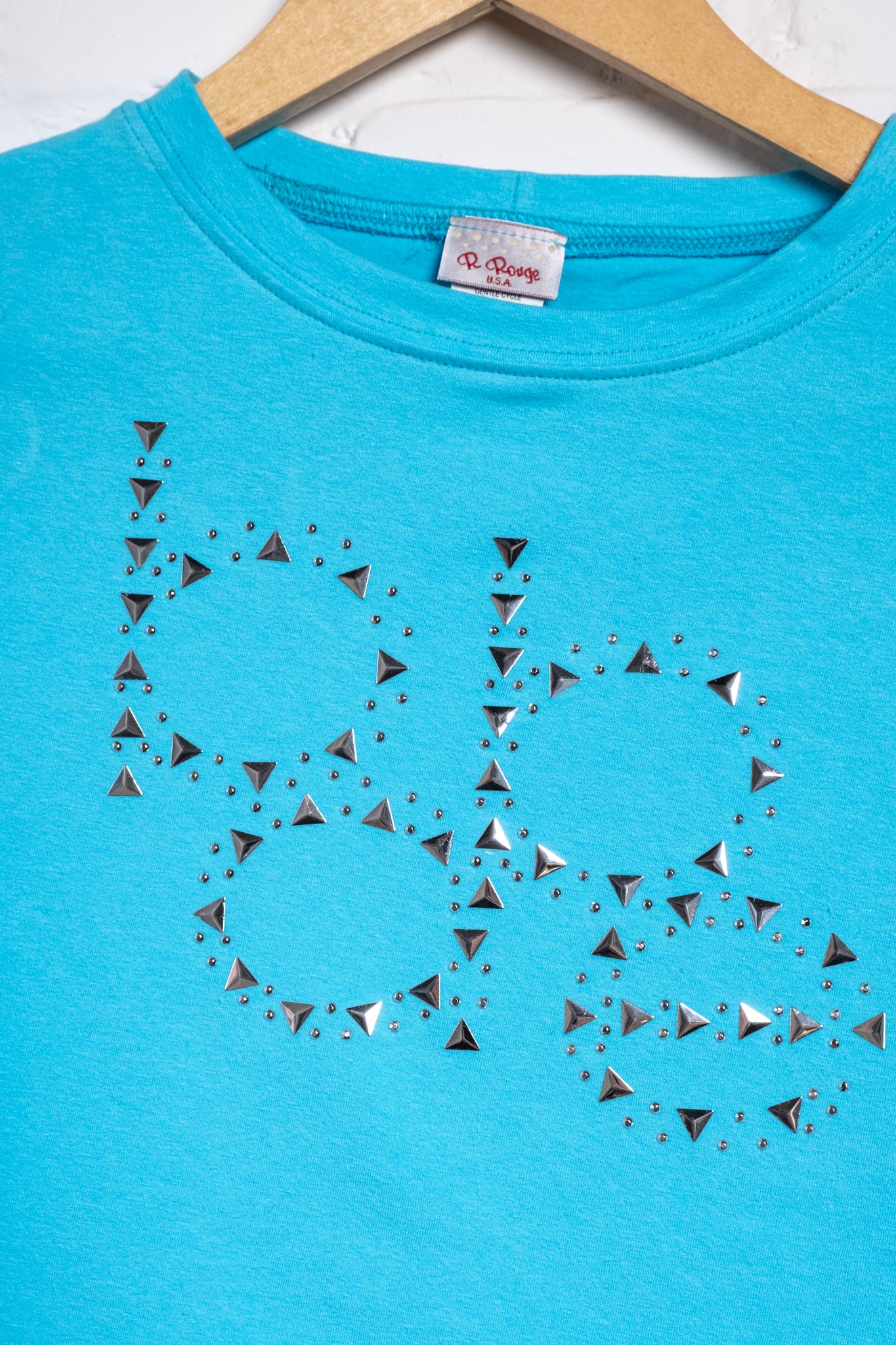 Deadstock Y2K Studded Baby Tee