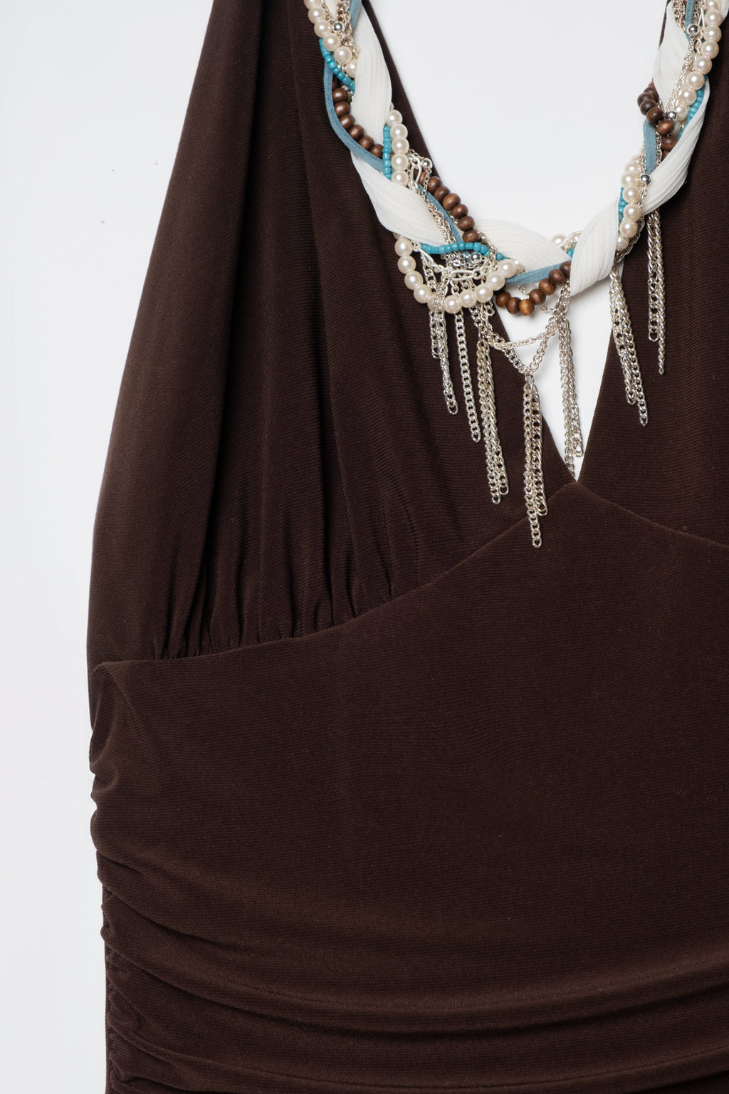 Y2K Taboo Halter Fairy Dress & Necklace