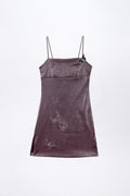 Q&A Shimmery Butterfly Mini Dress
