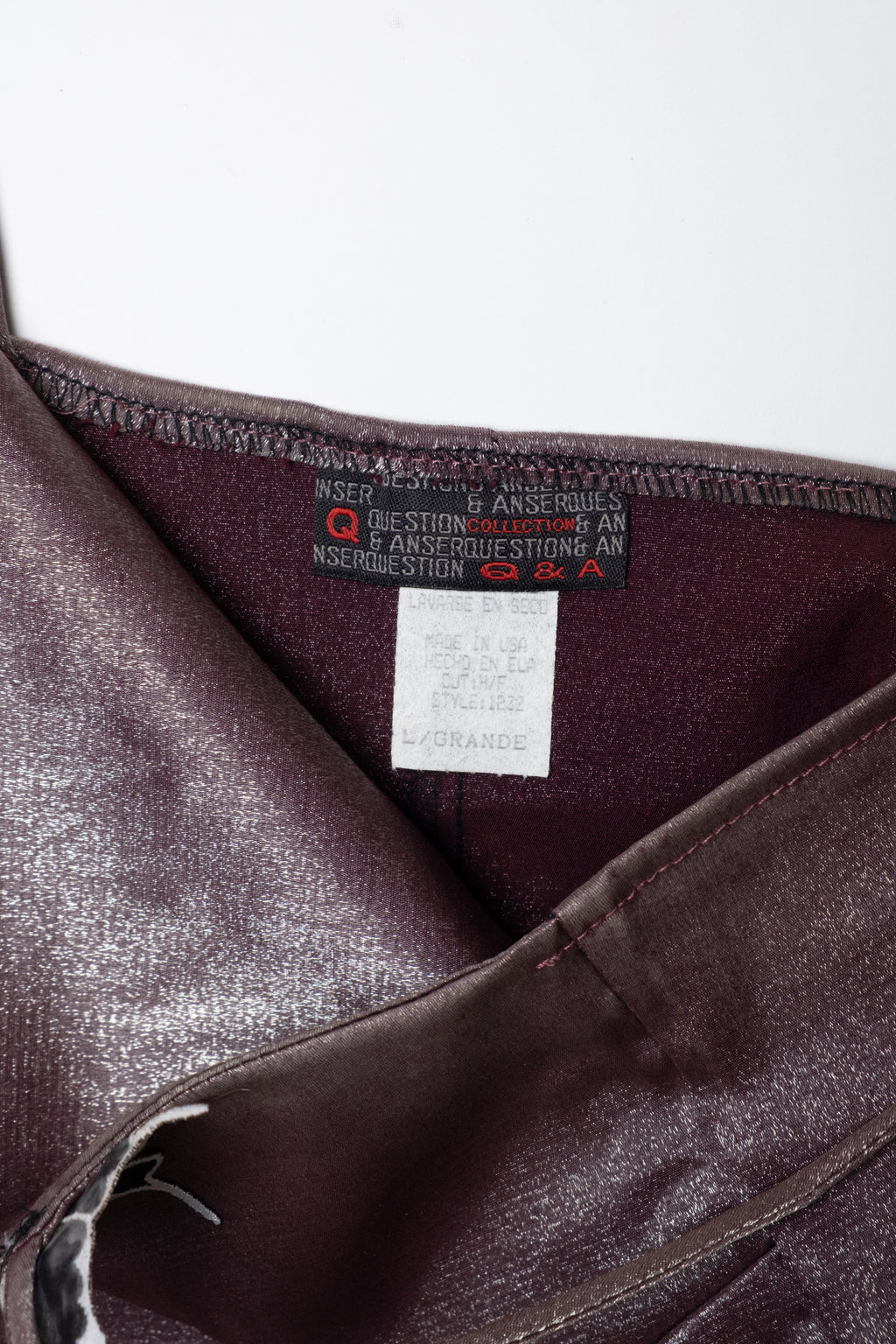 Q&A Shimmery Butterfly Mini Dress