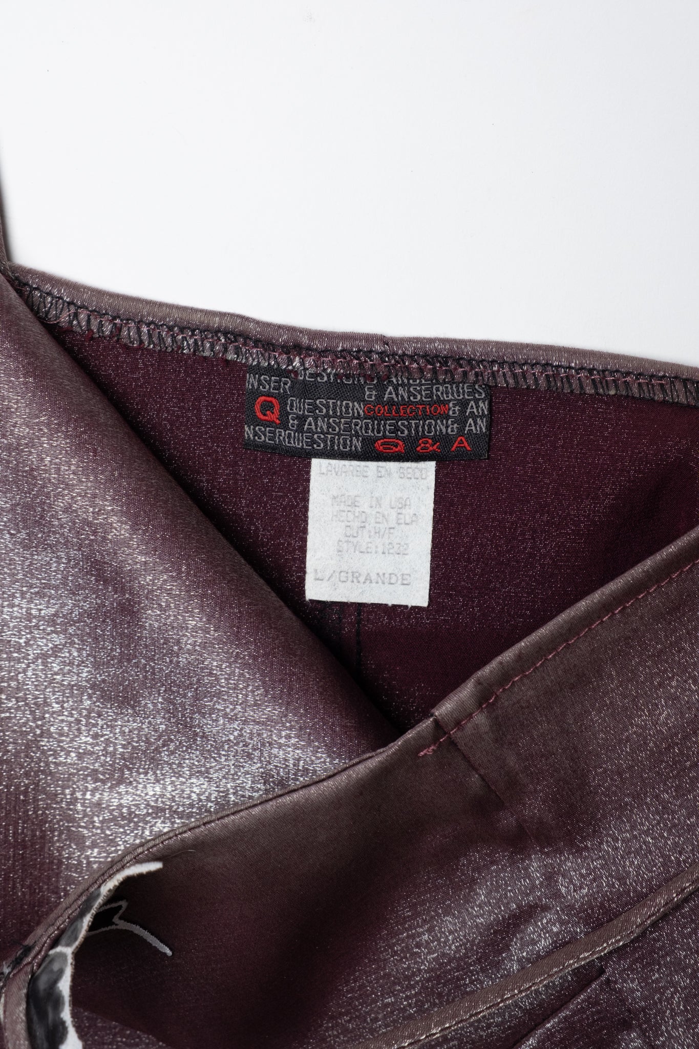 Q&A Shimmery Butterfly Mini Dress