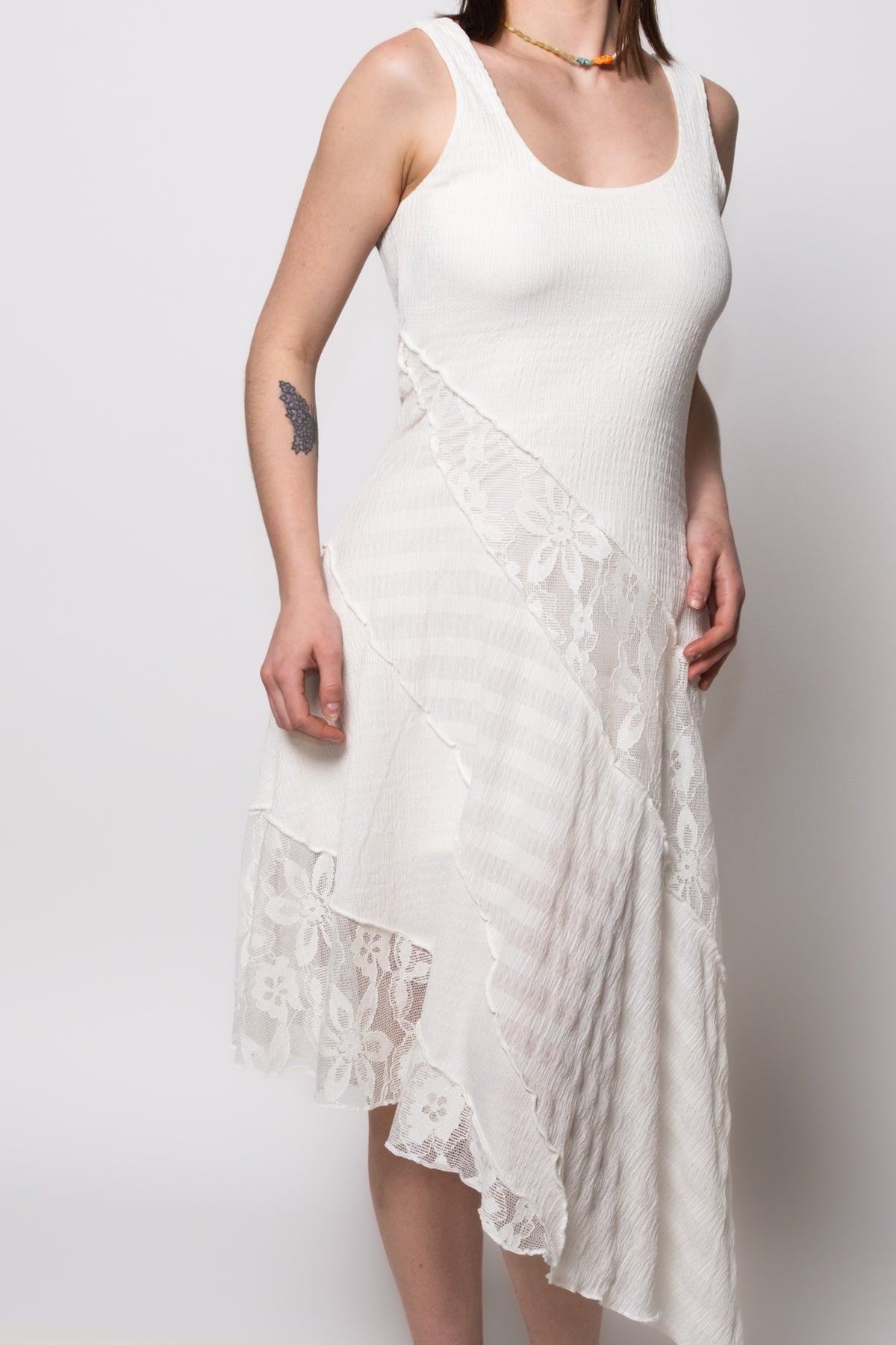 Steve Madden Vance Asymmetric Lace Dress