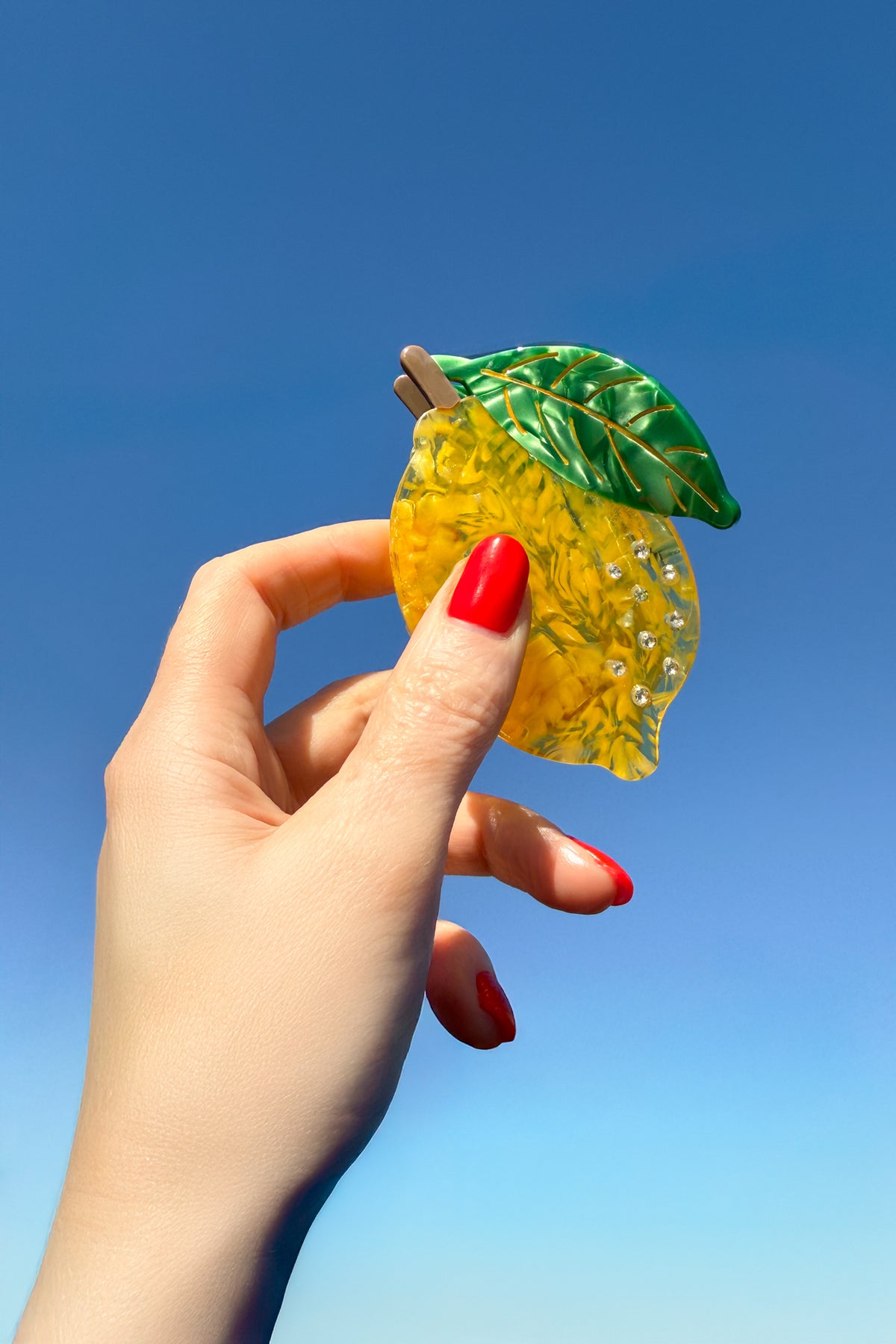 Lemon Hair Claw