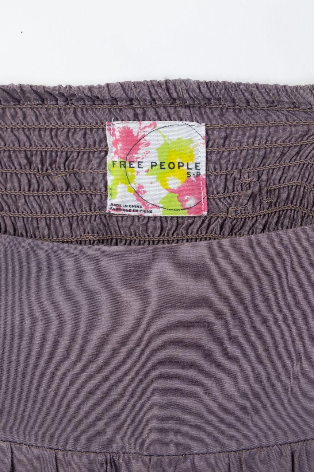 2000s Lace Trim Beaded Skirt