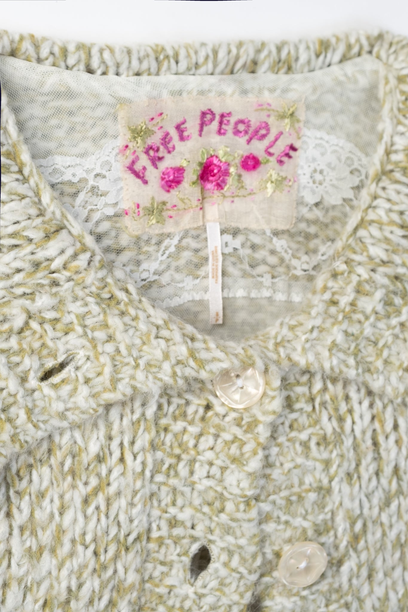 2000s Chunky Knit Cardigan