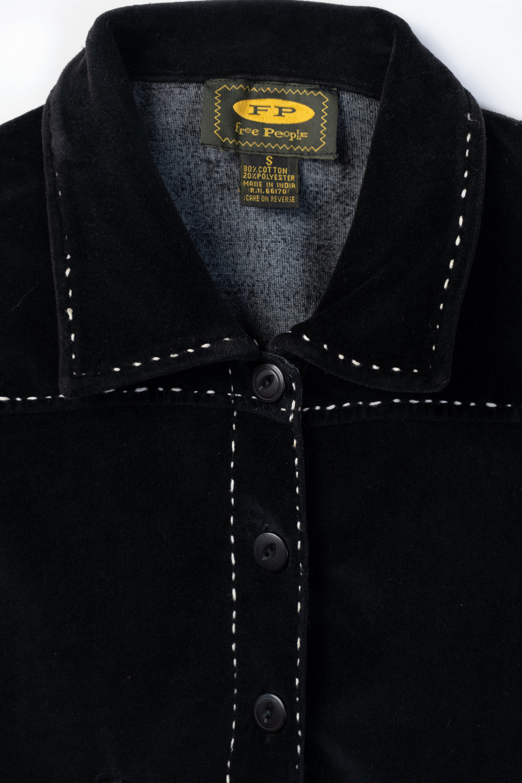 90s Cropped Velour Jacket