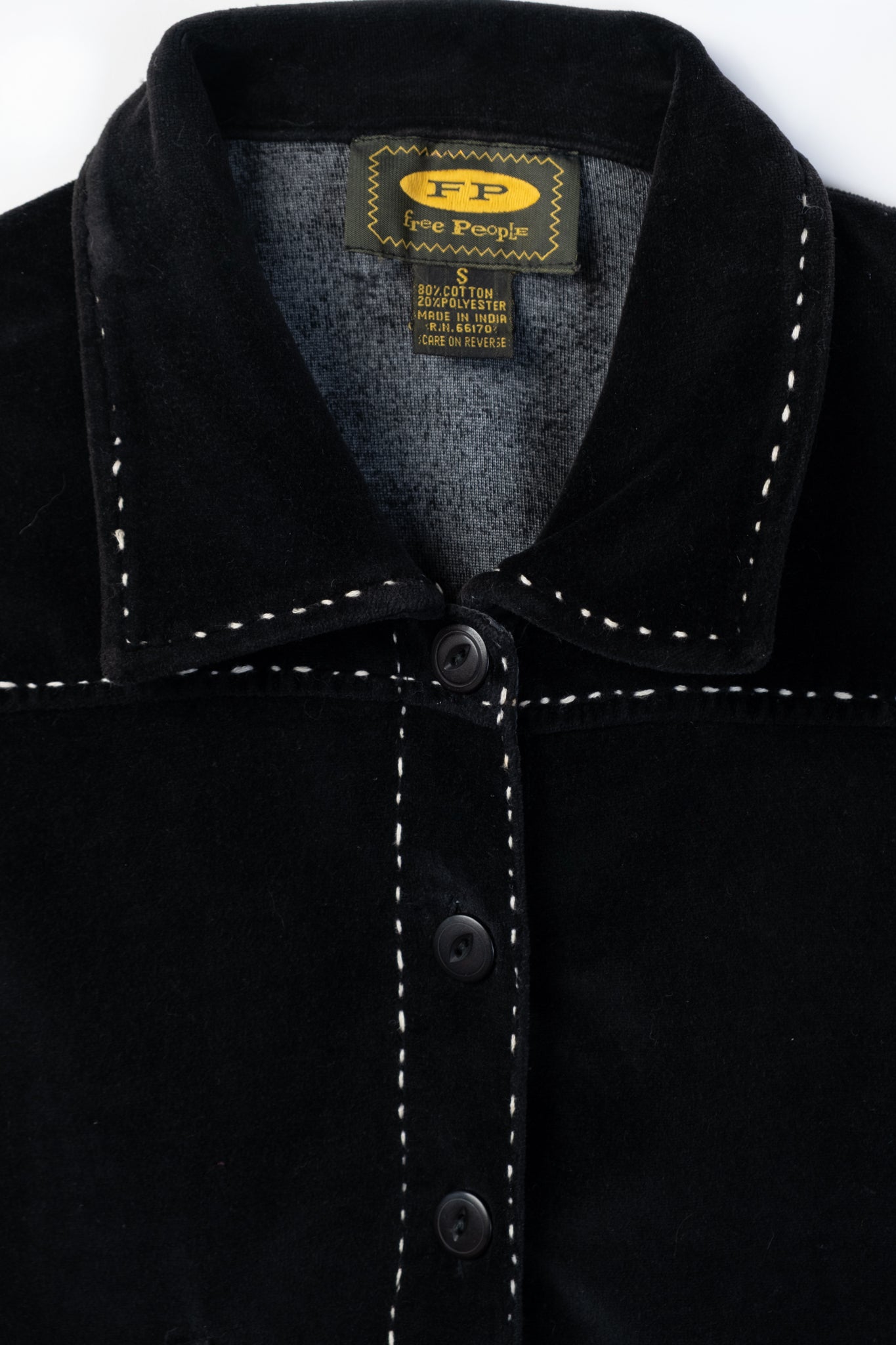 90s Cropped Velour Jacket