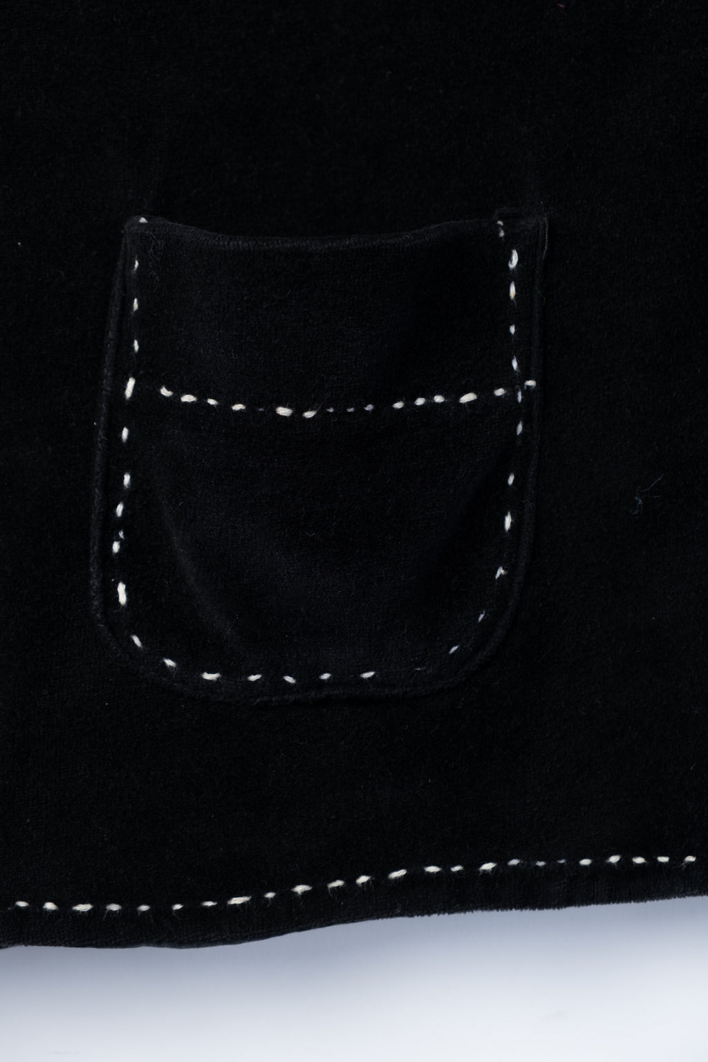 90s Cropped Velour Jacket