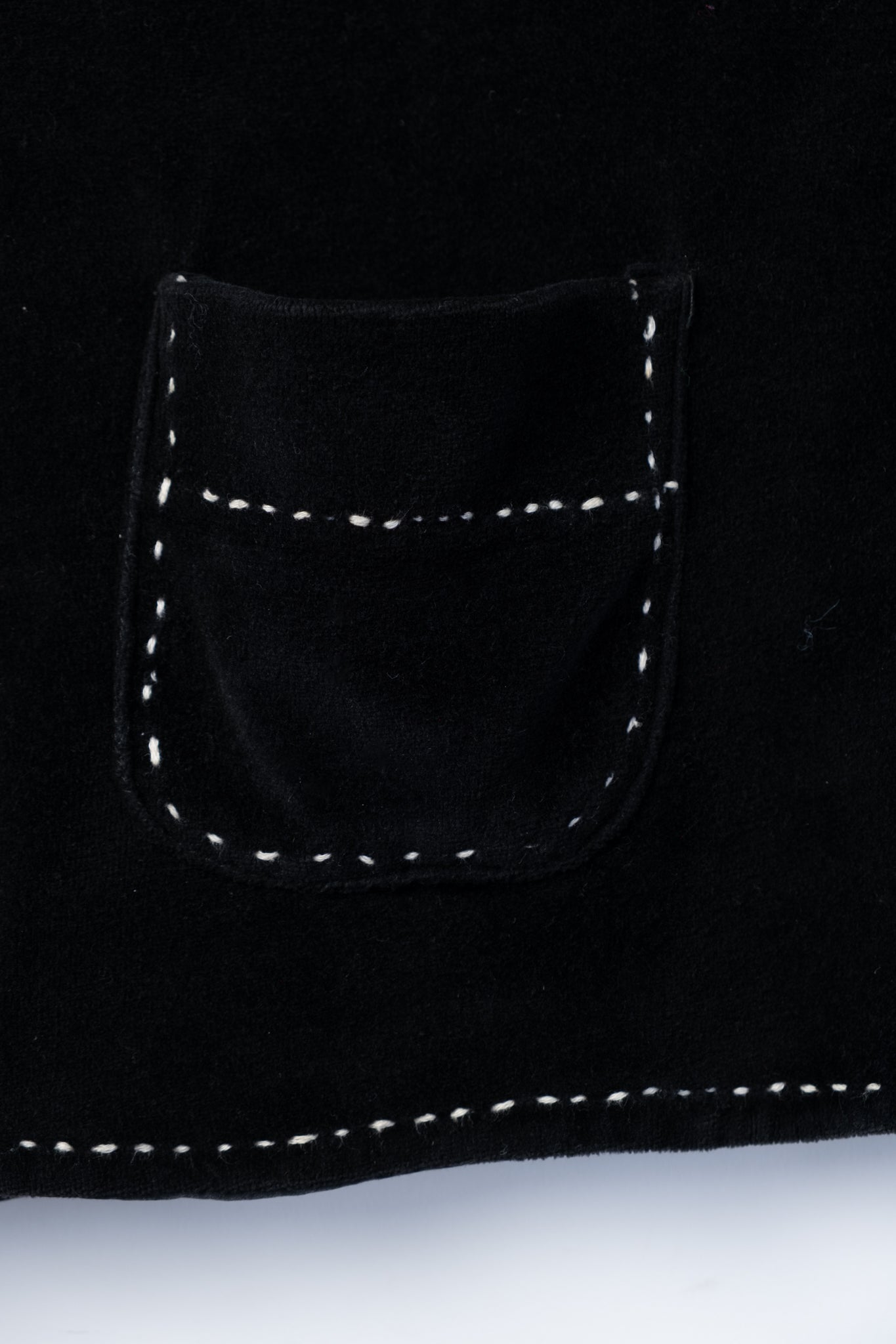 90s Cropped Velour Jacket