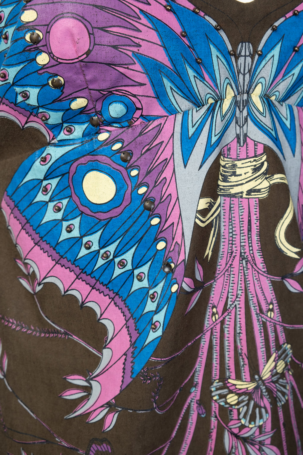 2000s Butterfly Print Dress