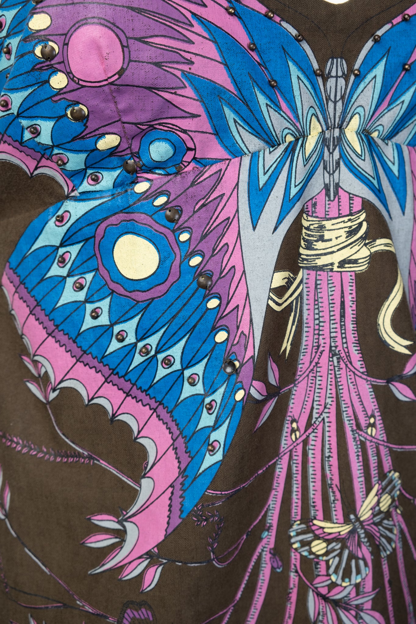 2000s Butterfly Print Dress