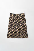 Y2K Floral Jersey Skirt