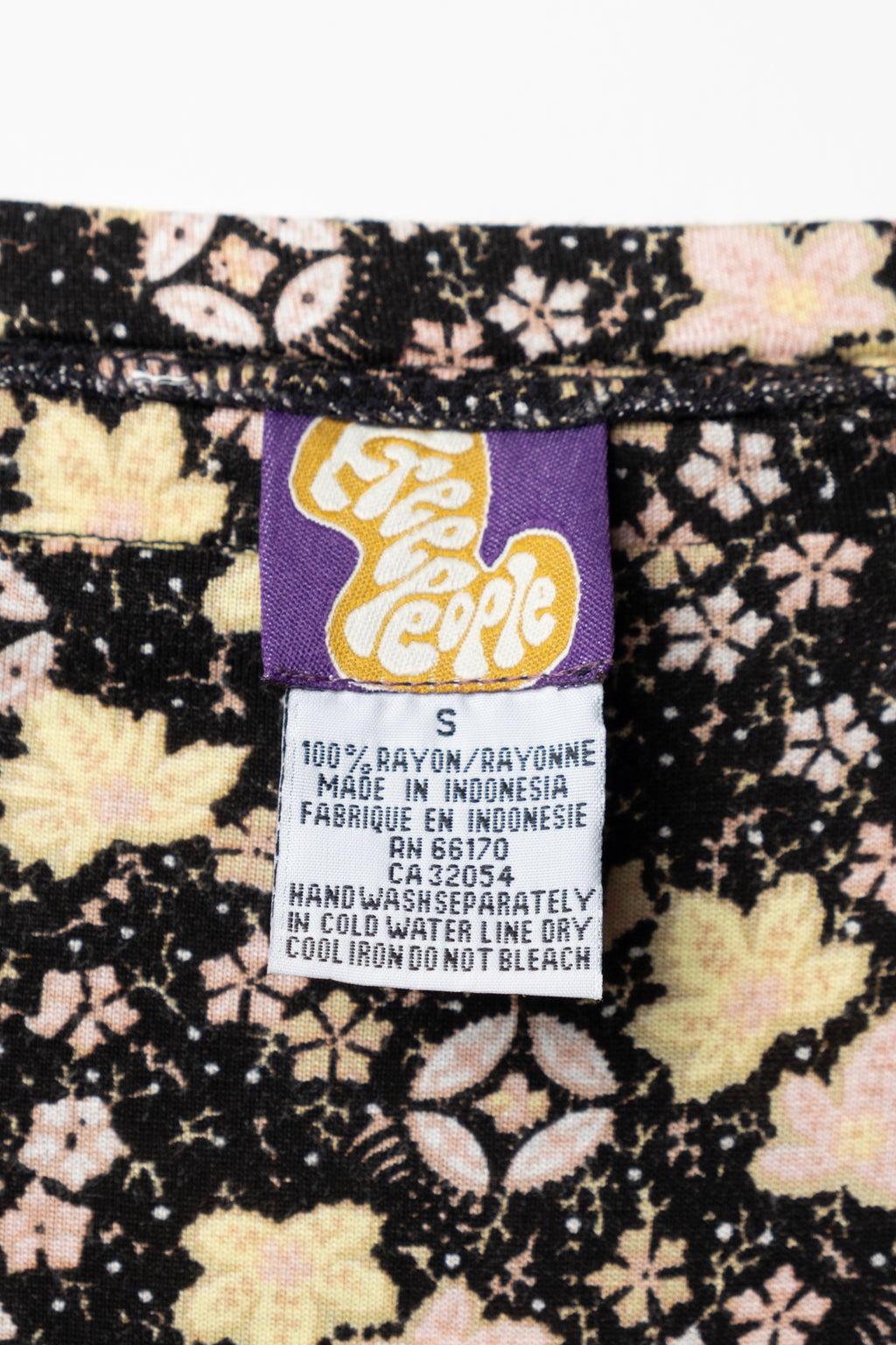 Y2K Floral Jersey Skirt