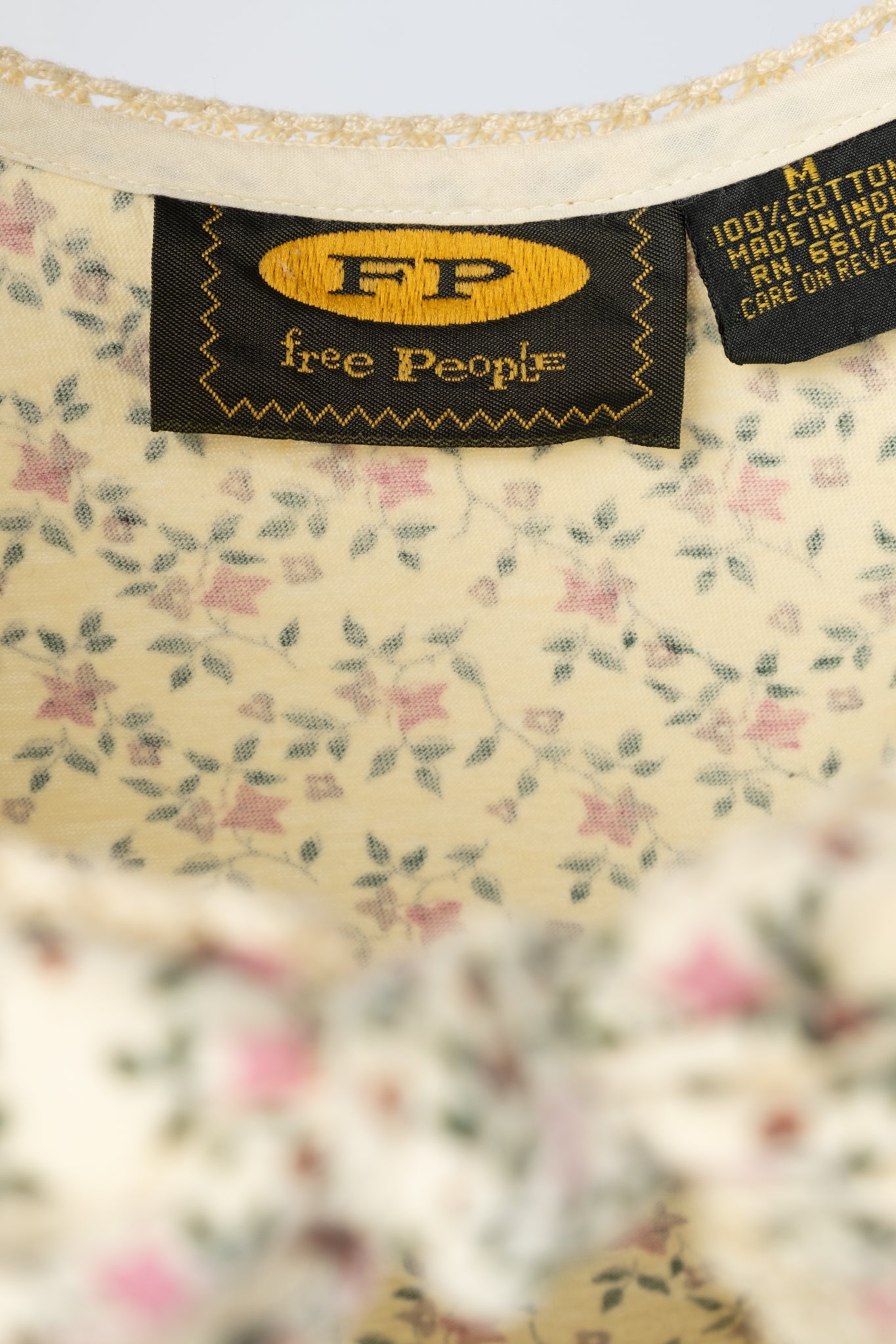 90s Floral Print Jersey Dress