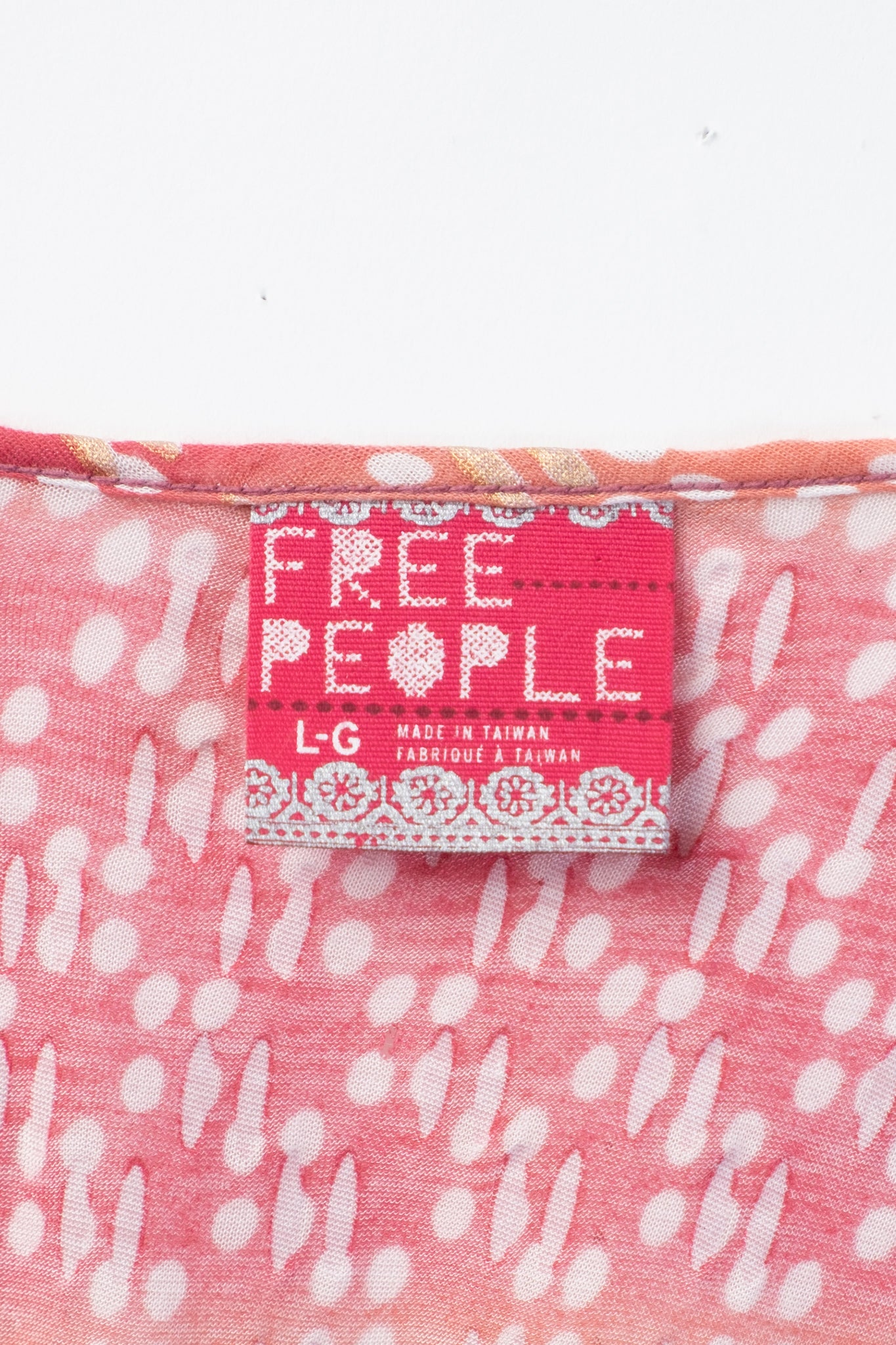 Y2K Batik Print Bubble Hem Tank