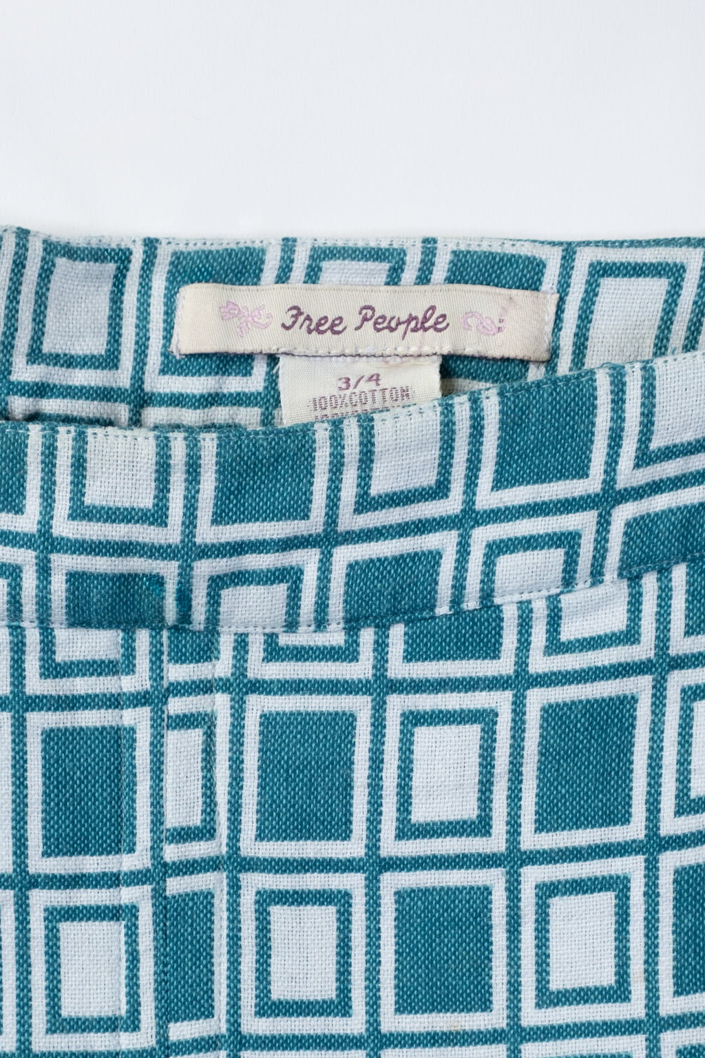 90s Front Pleat Check Skirt