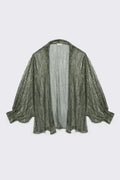 2000s Sheer Lurex Duster