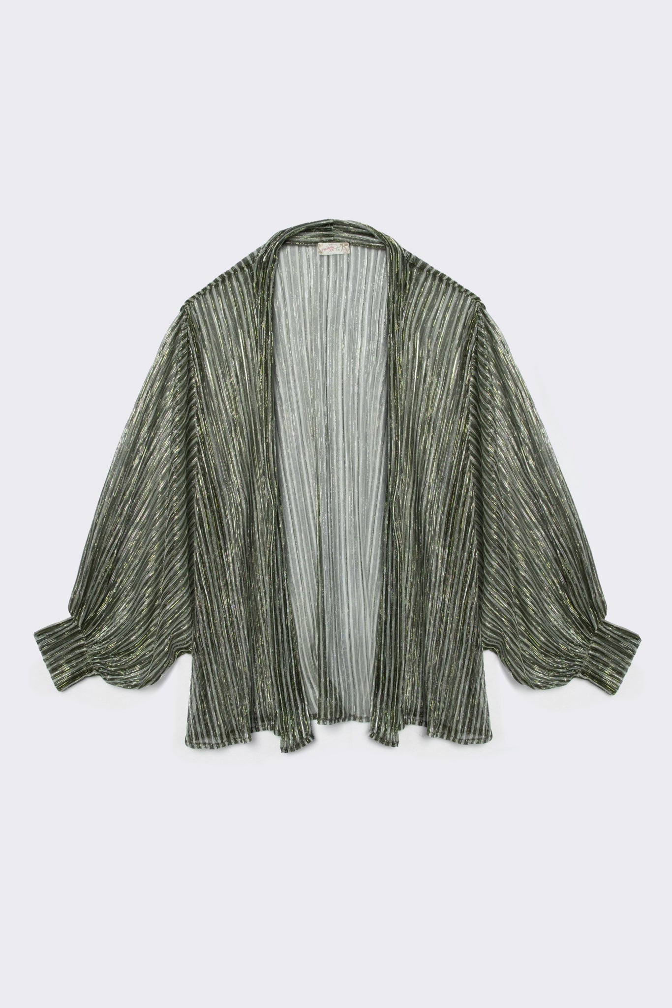 2000s Sheer Lurex Duster