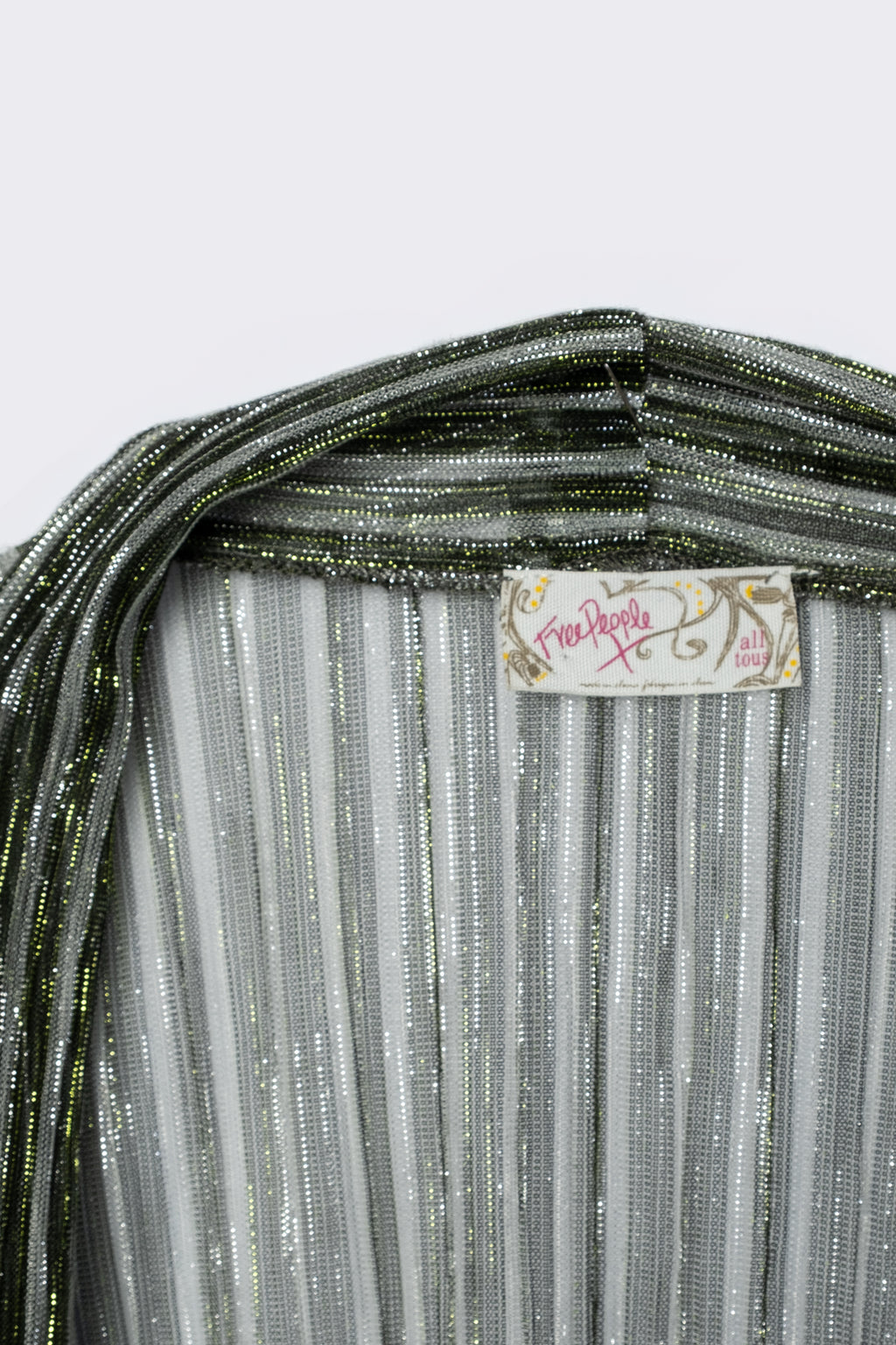 2000s Sheer Lurex Duster