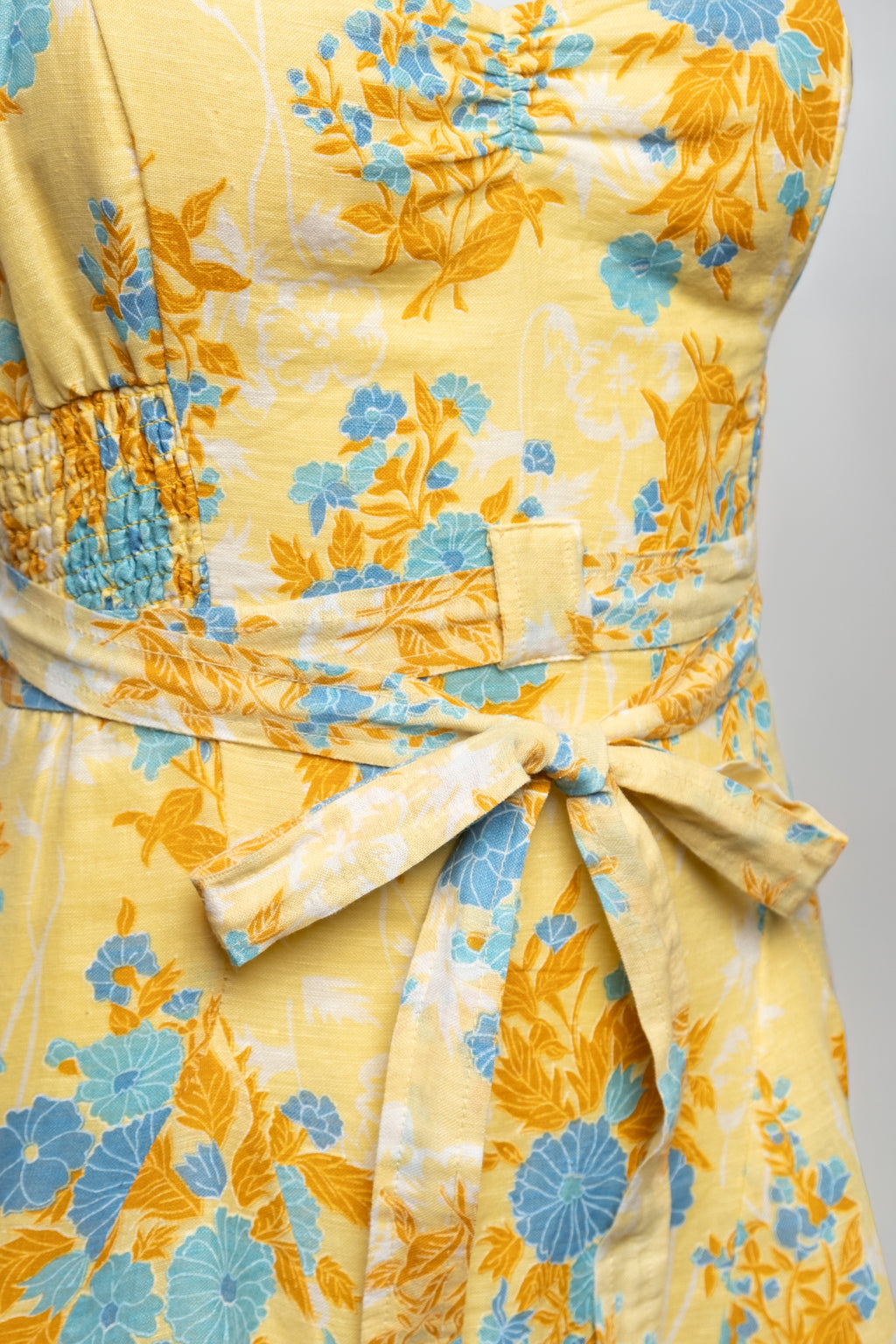 Deadstock 2000s Crochet Trim Cotton Dress