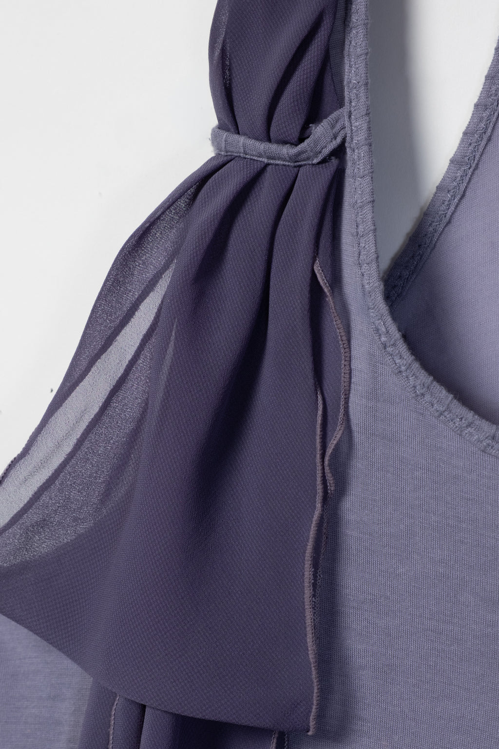 Early 2010s Drapey Ribbon Tank
