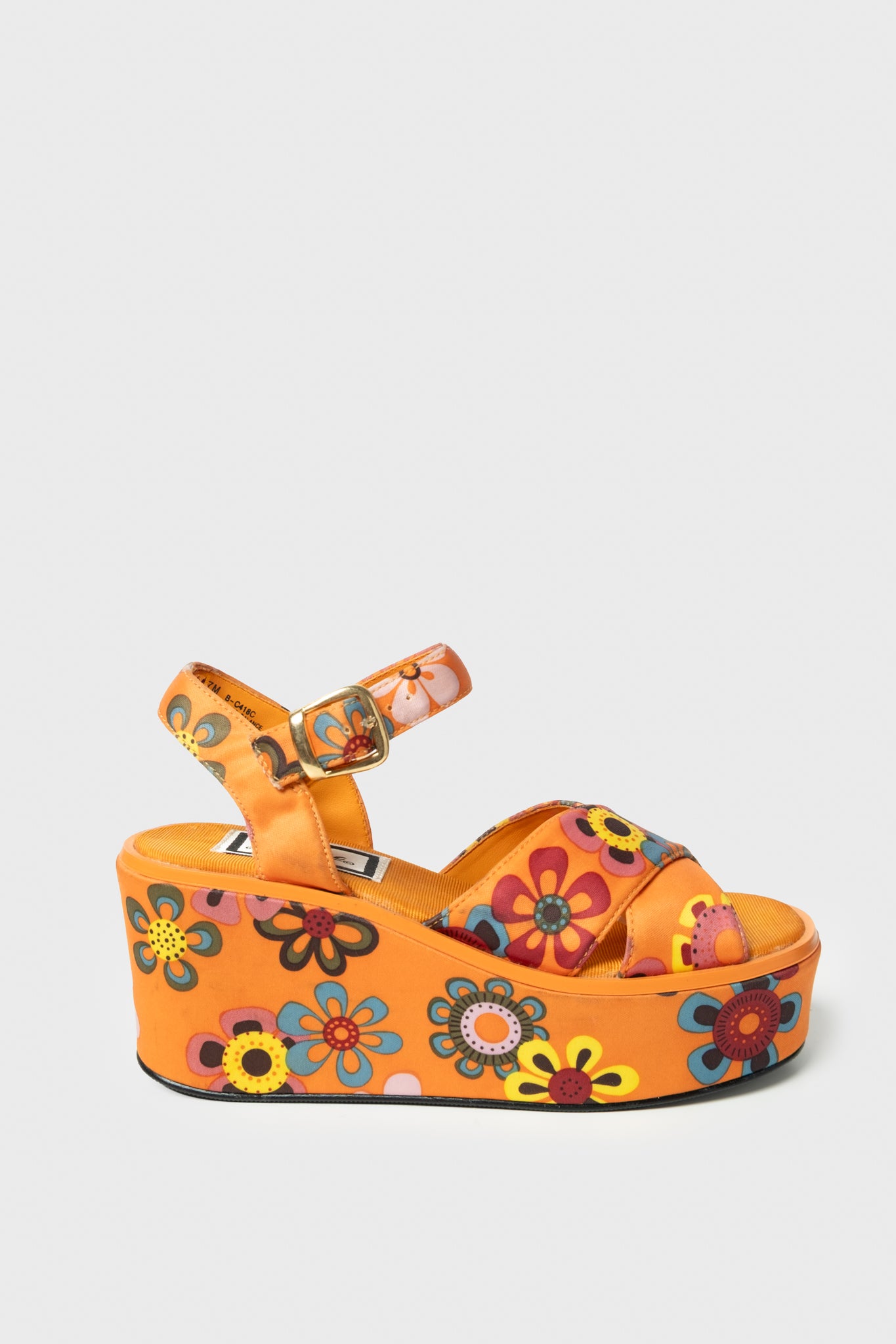 Deadstock 90s Zodiac Flower Power Platforms