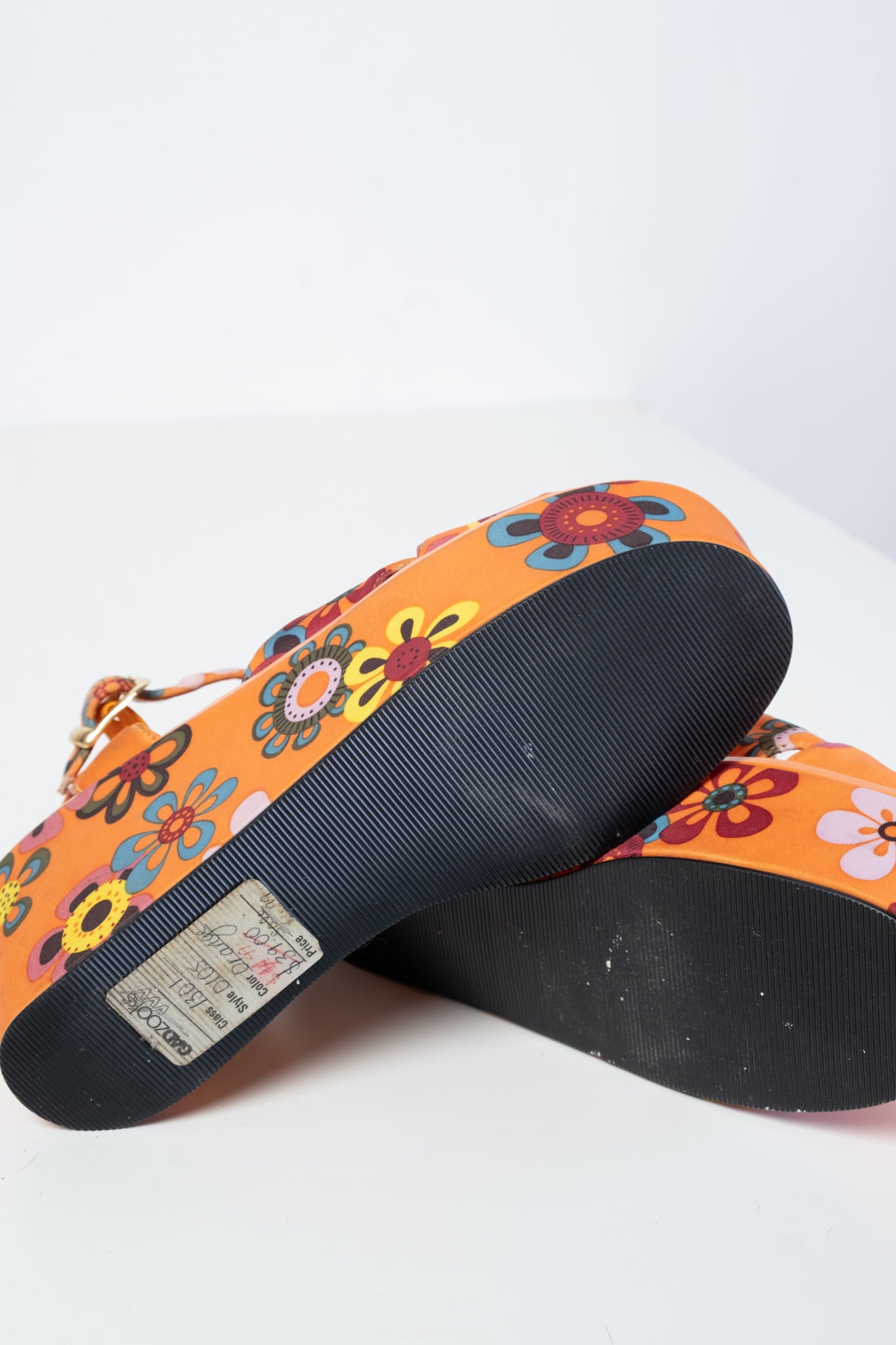Deadstock 90s Zodiac Flower Power Platforms – Calico