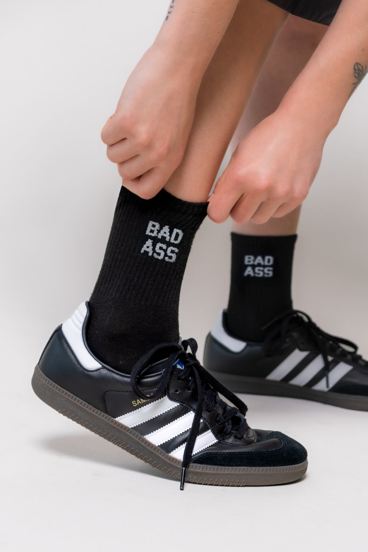 Bad Ass Crew Socks