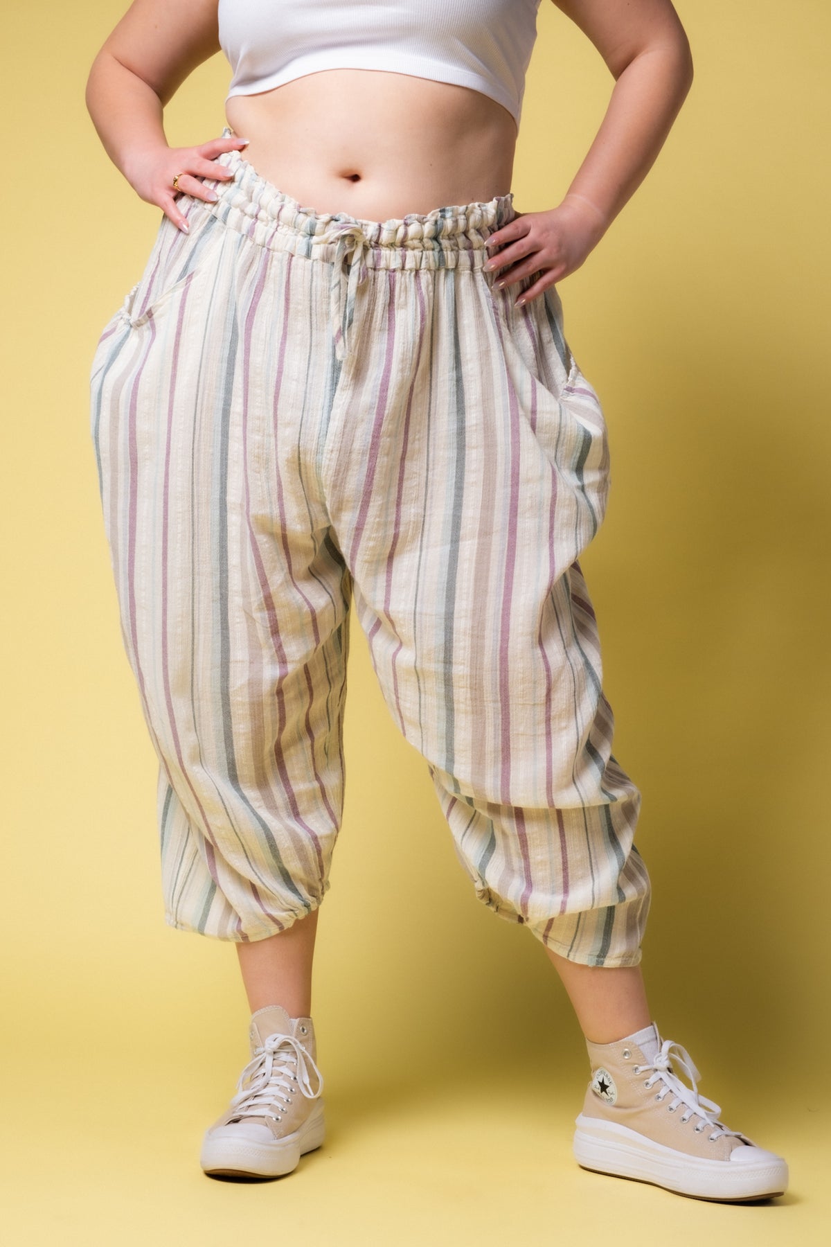 Free People Lust Over Yarn Dyed Pants