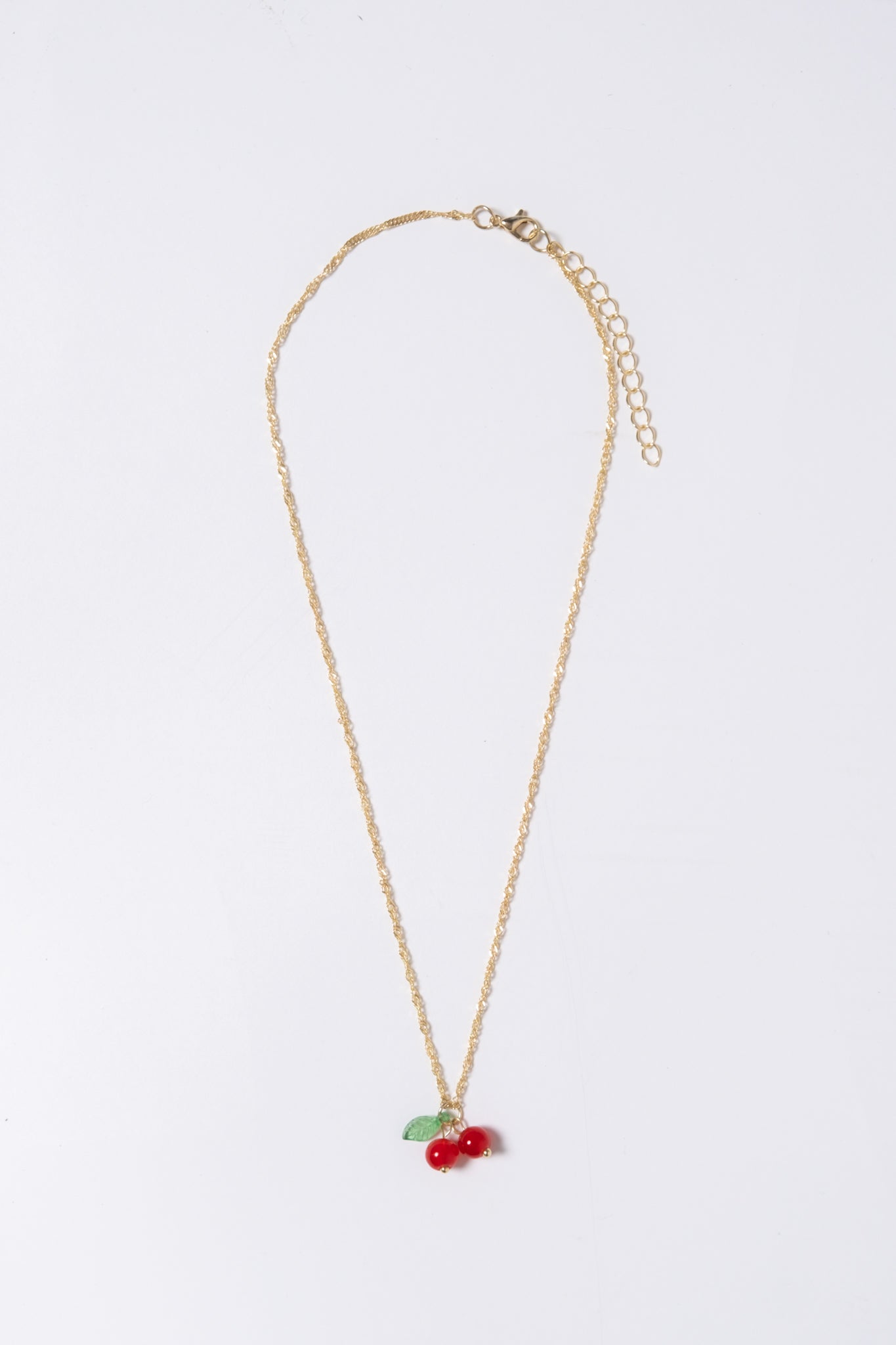 Cherry Bead Necklace