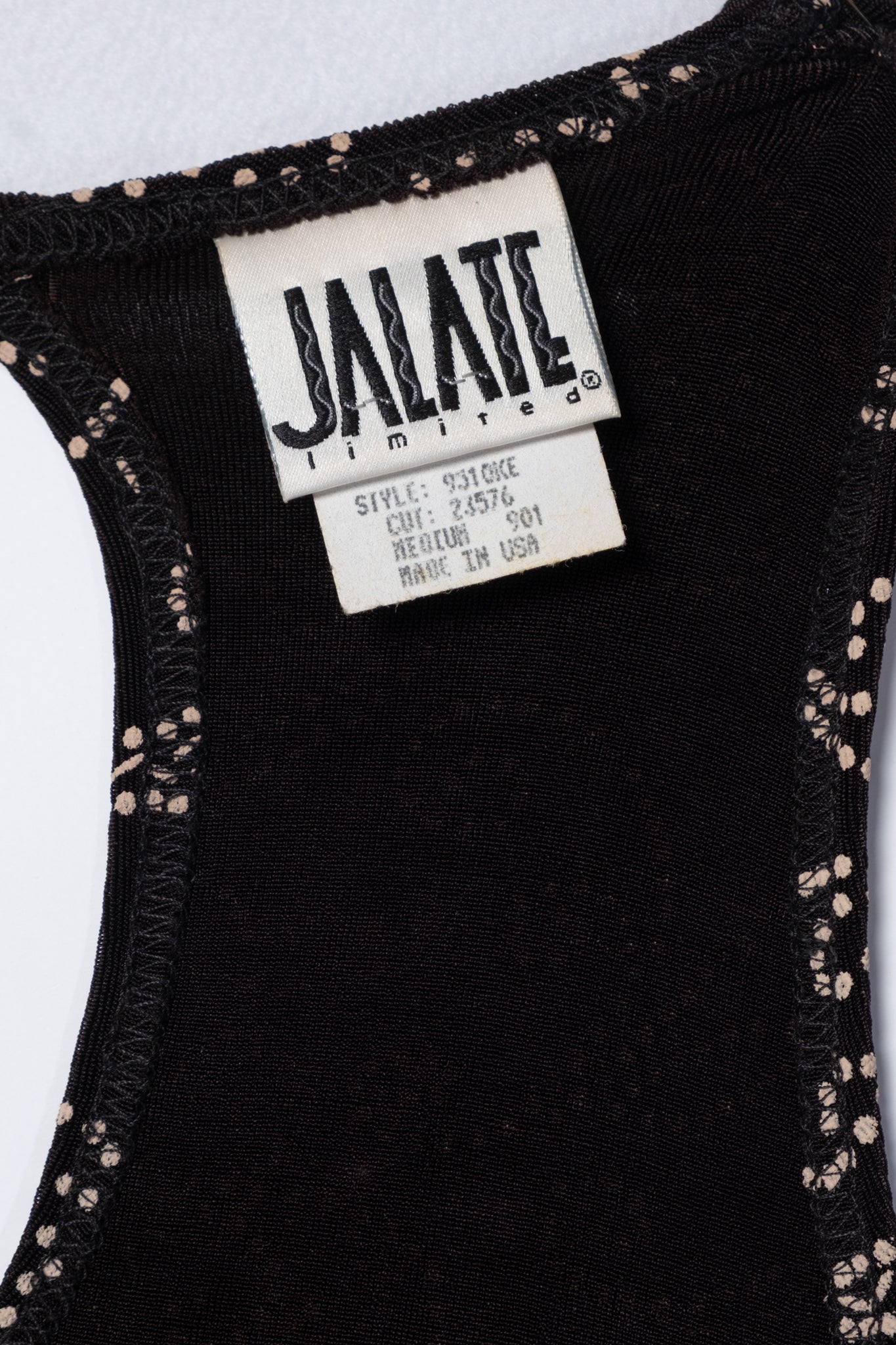 90s Jalate Stretchy Trapeze Mini Dress