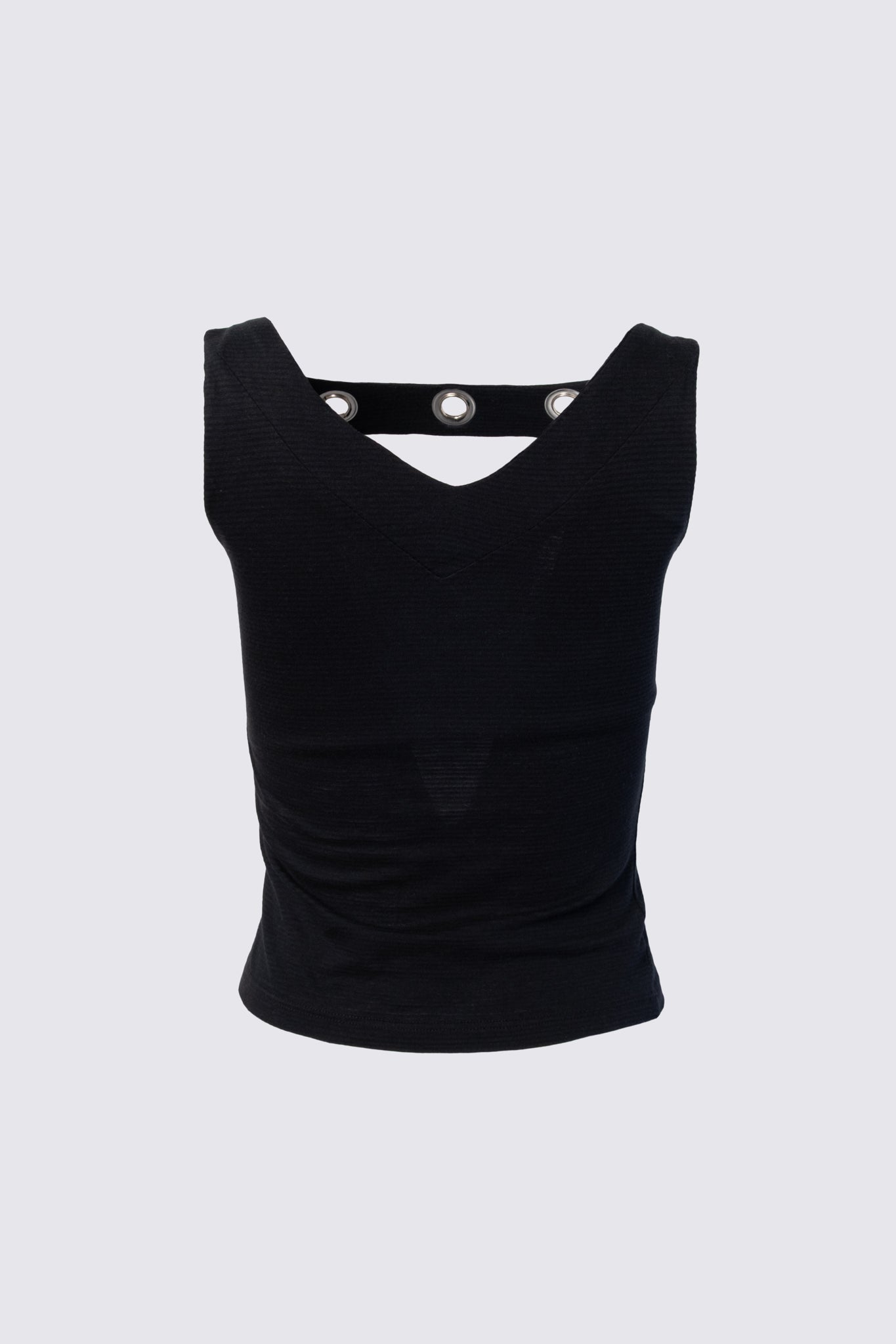 90s Deadstock Grommet Top